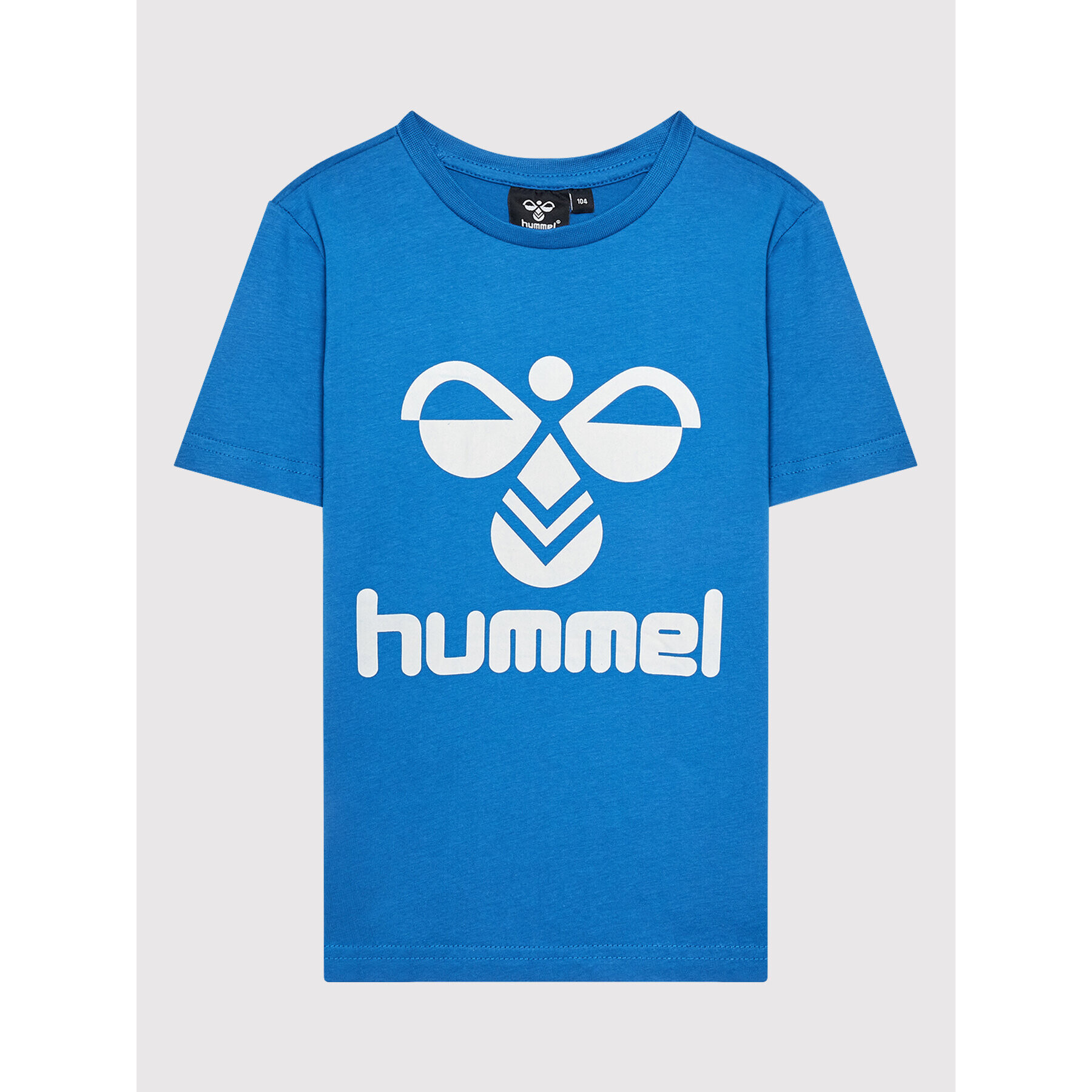 Hummel Тишърт Tres 213851 Син Regular Fit - Pepit.bg