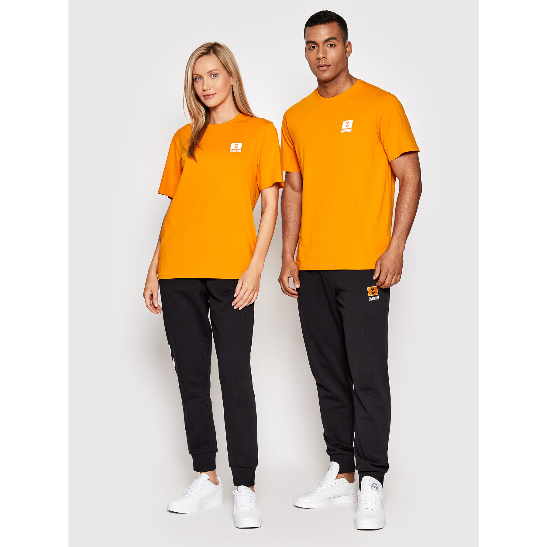 Hummel Тишърт Unisex Legacy Liam 213715 Оранжев Regular Fit - Pepit.bg