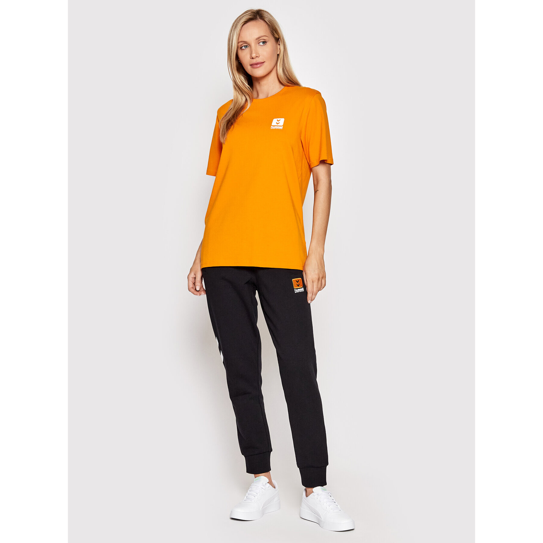 Hummel Тишърт Unisex Legacy Liam 213715 Оранжев Regular Fit - Pepit.bg