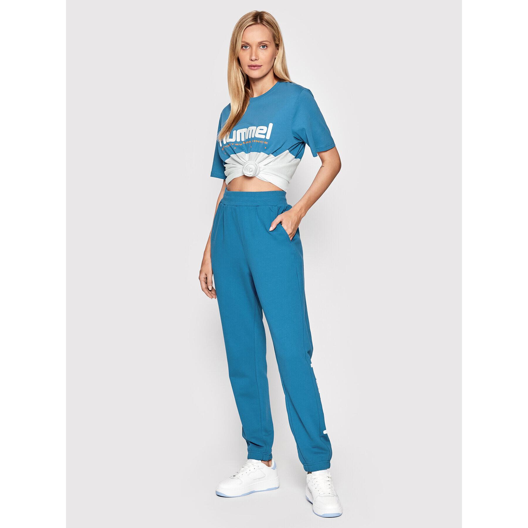Hummel Тишърт Unisex Legacy Manfred 213716 Син Regular Fit - Pepit.bg
