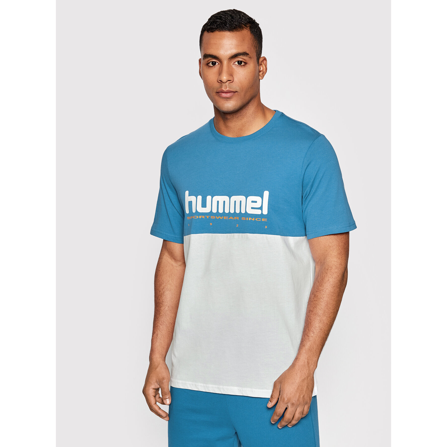 Hummel Тишърт Unisex Legacy Manfred 213716 Син Regular Fit - Pepit.bg