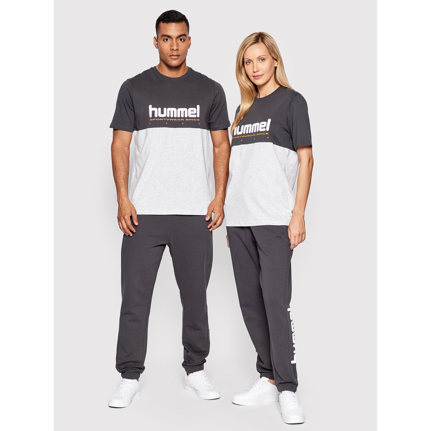 Hummel Тишърт Unisex Legacy Manfred 213716 Сив Regular Fit - Pepit.bg