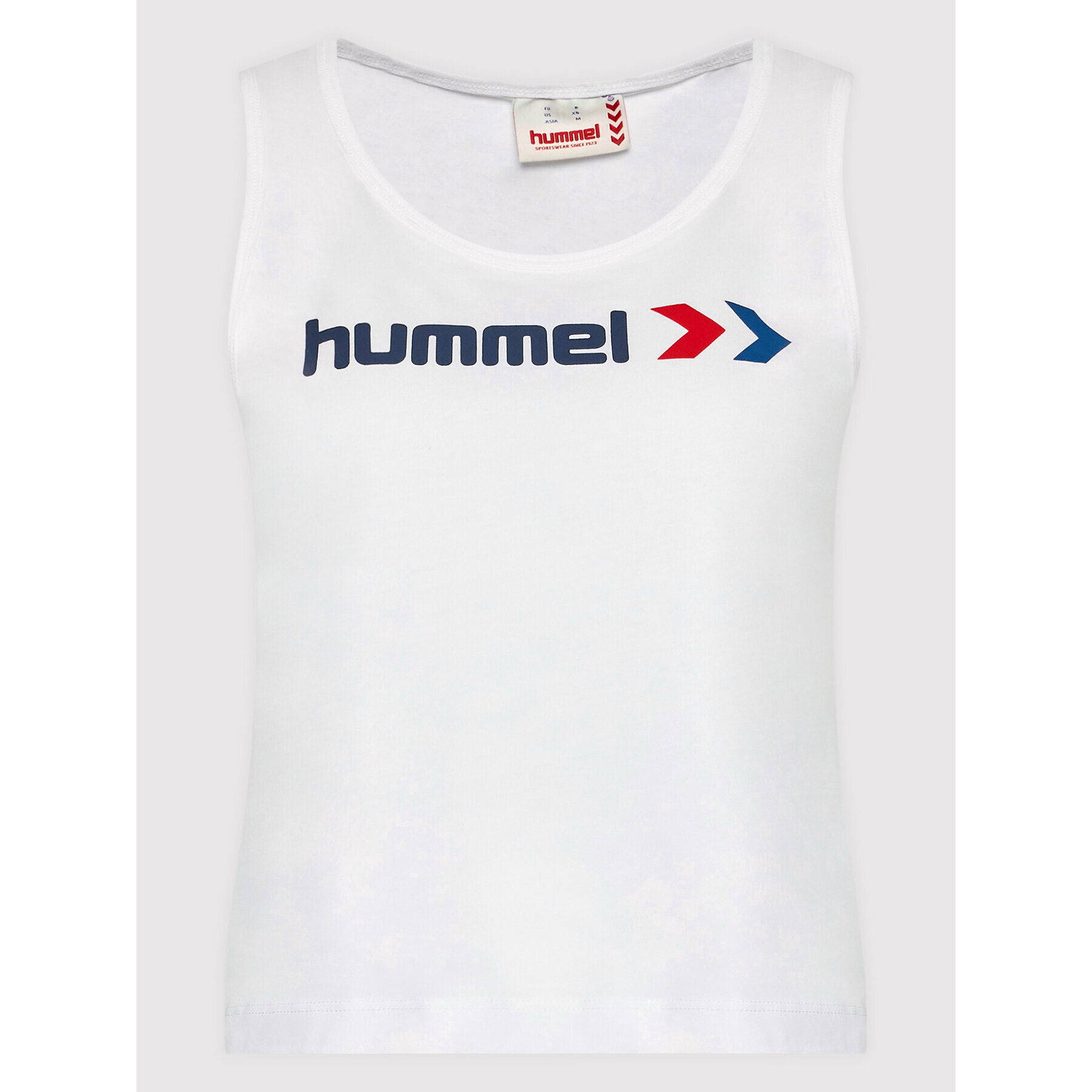 Hummel топ Texas 214323 Бял Regular Fit - Pepit.bg