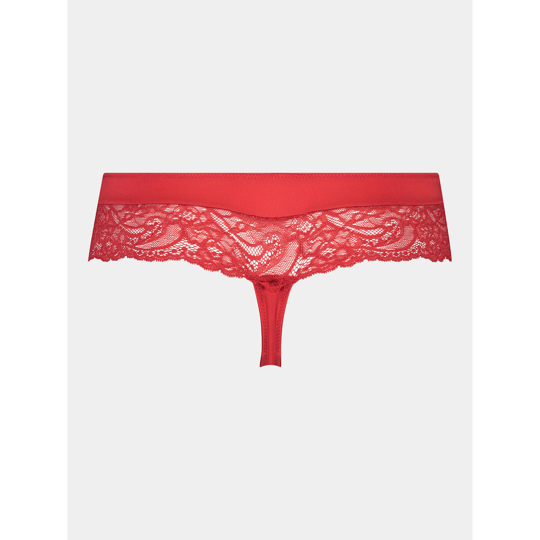 Hunkemöller Бикини тип прашка Sophie Bx String R 203495 Червен - Pepit.bg