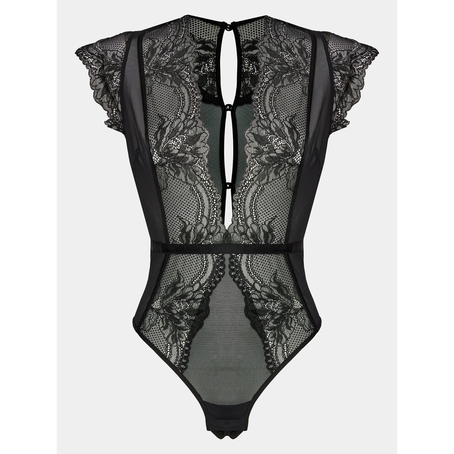 Hunkemöller Боди Donna 203685 Черен - Pepit.bg