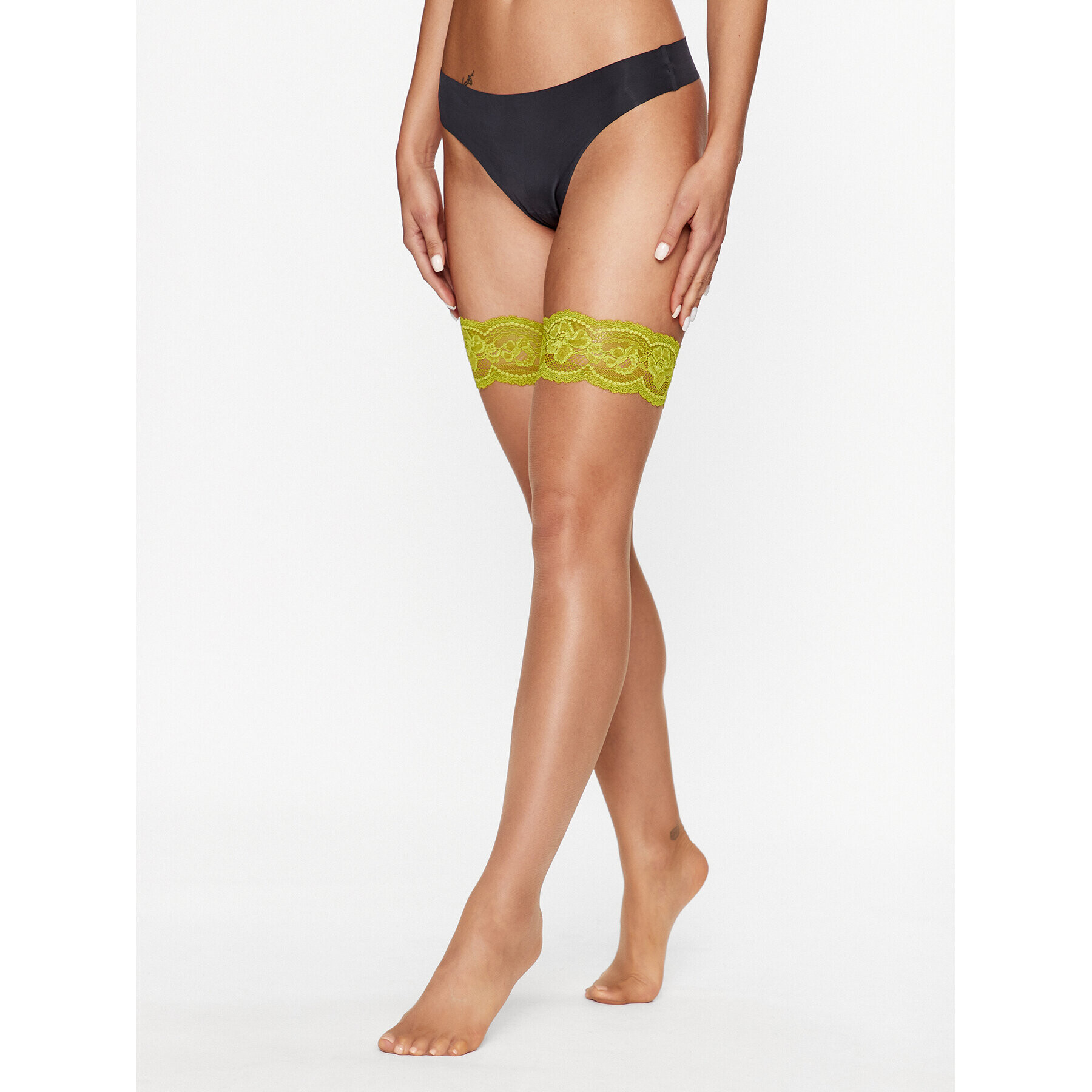 Hunkemöller Чорапогащи дамски 203396 Зелен - Pepit.bg