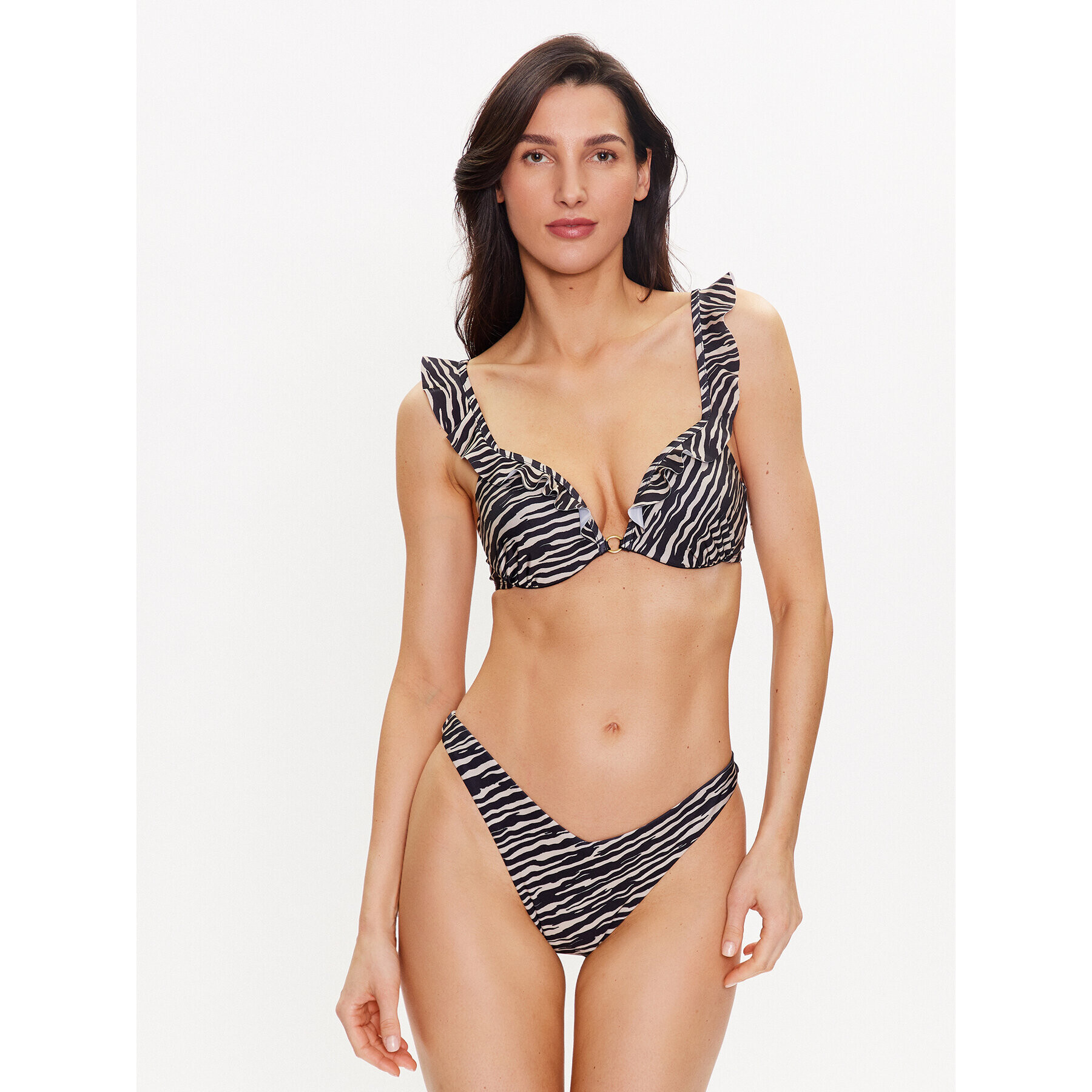 Hunkemöller Долнище на бански Zebra 201910 Цветен - Pepit.bg