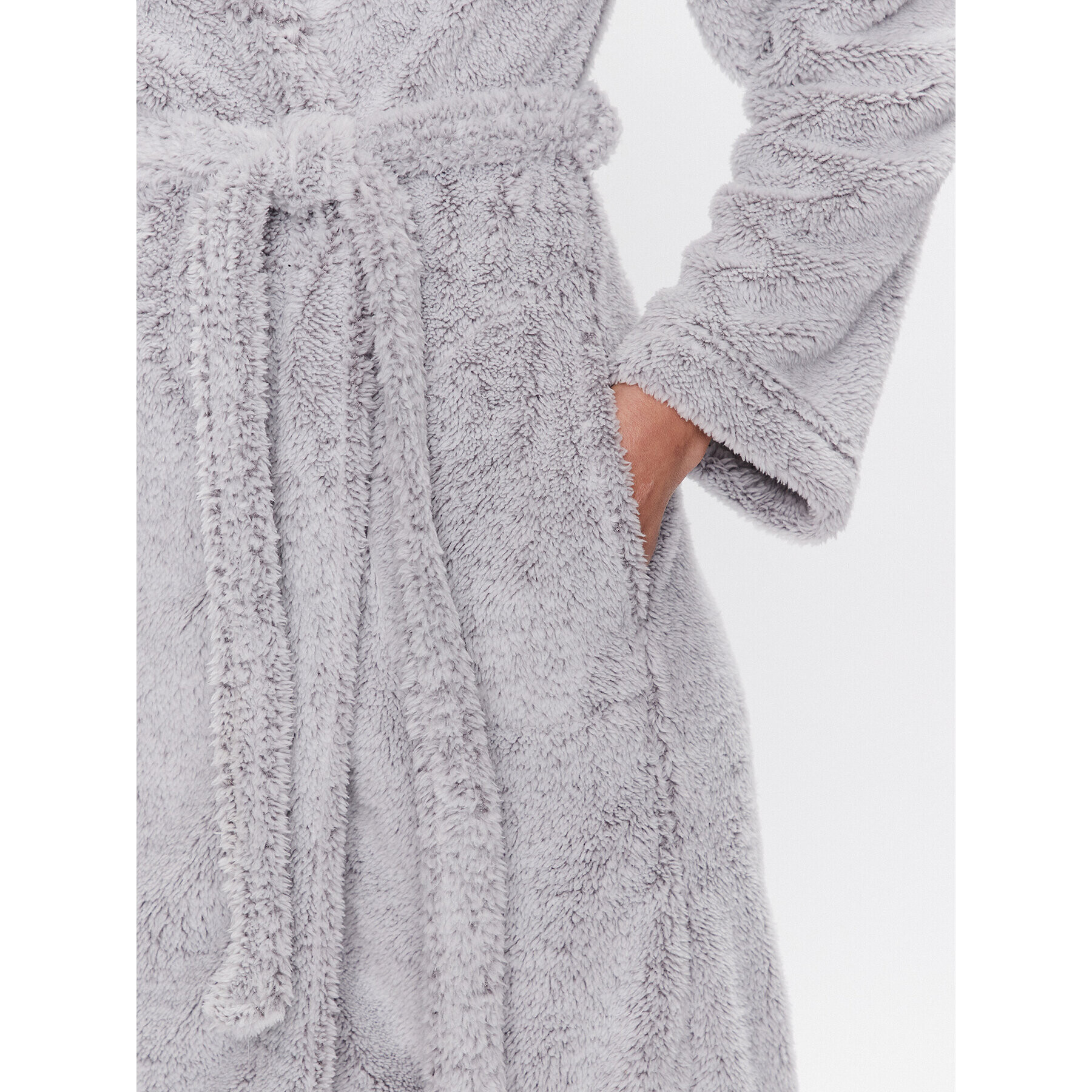 Hunkemöller Халат Robe Long 199158 Сив - Pepit.bg