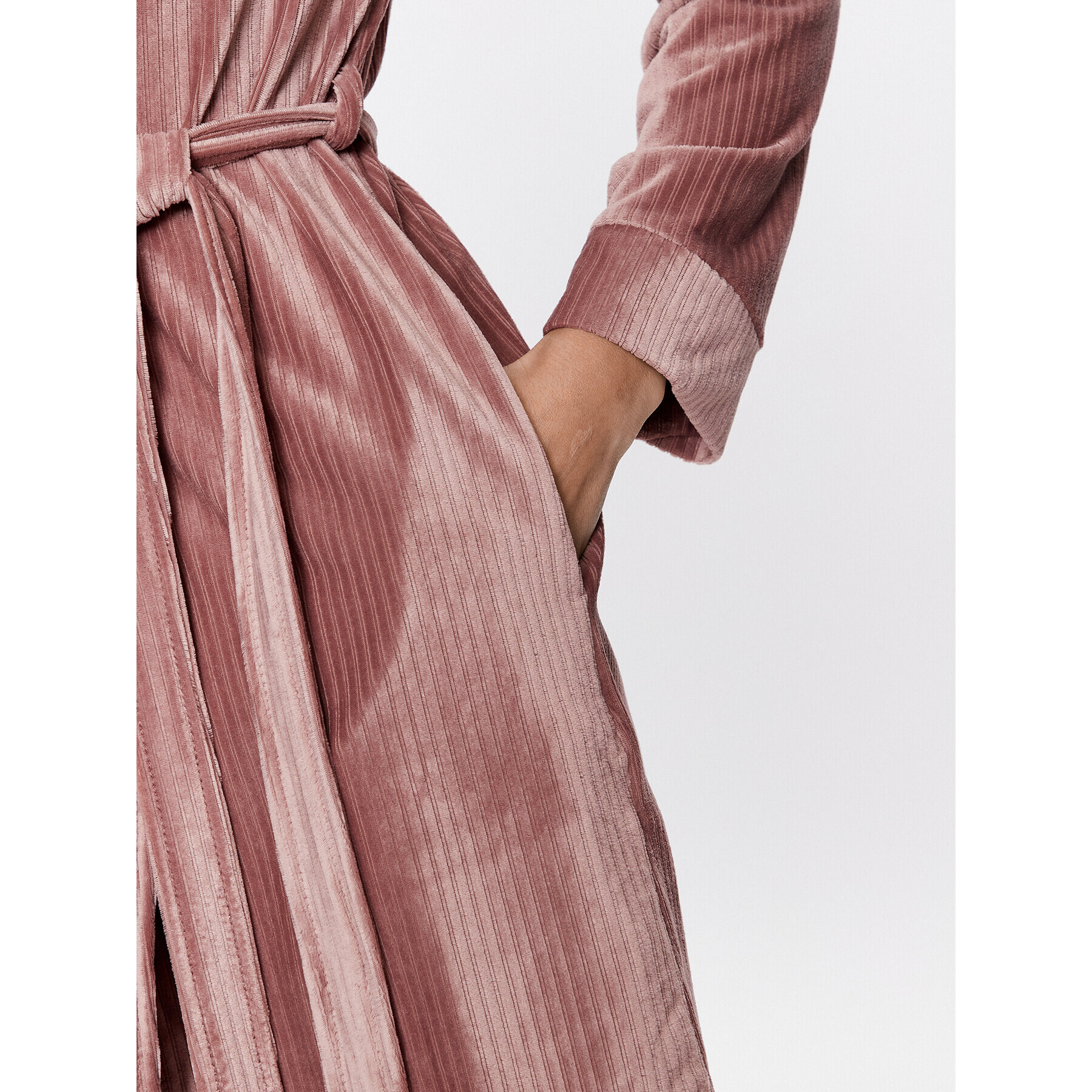 Hunkemöller Халат Robe Rib 200315 Розов - Pepit.bg