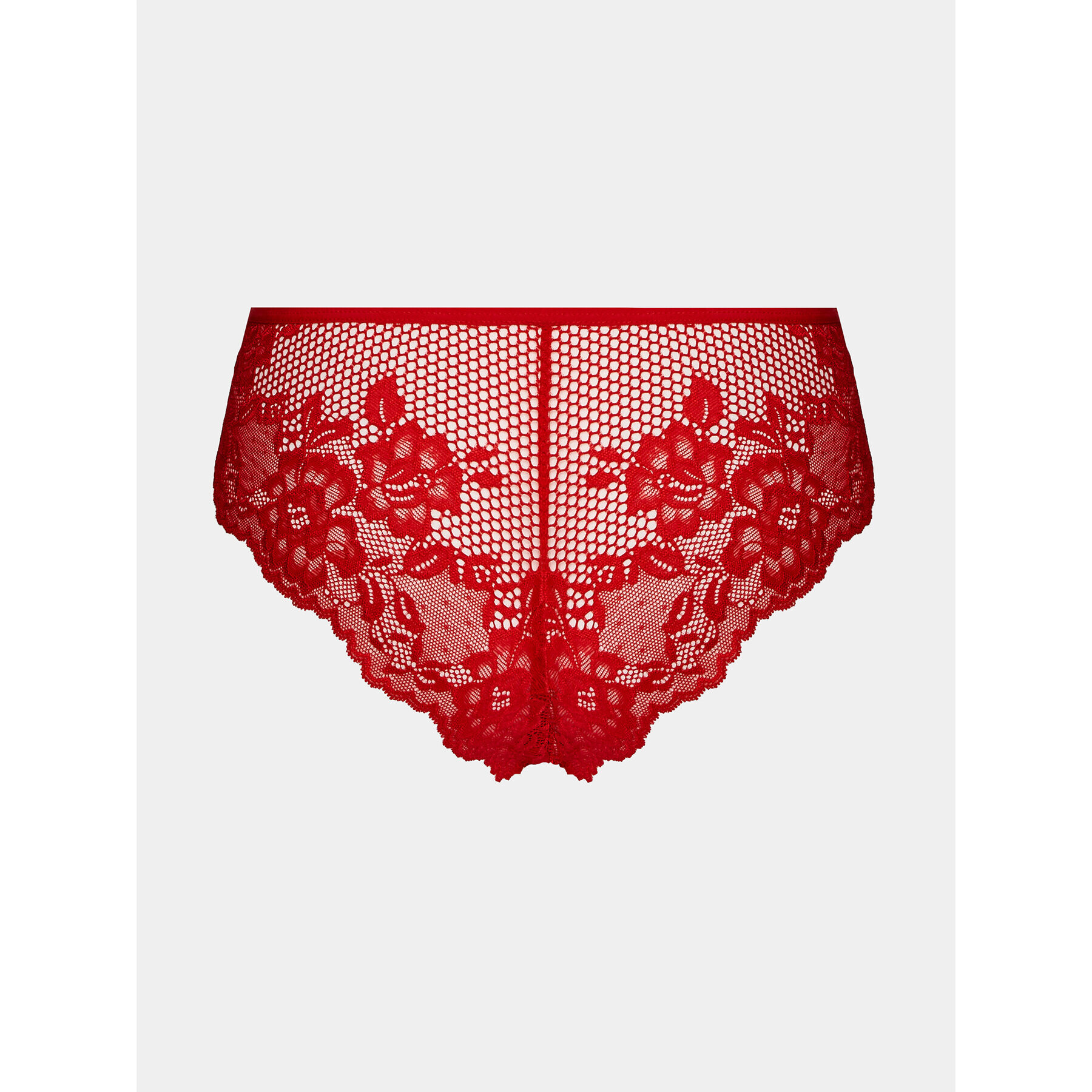 Hunkemöller Нощница 173763 Червен Feminine Fit - Pepit.bg