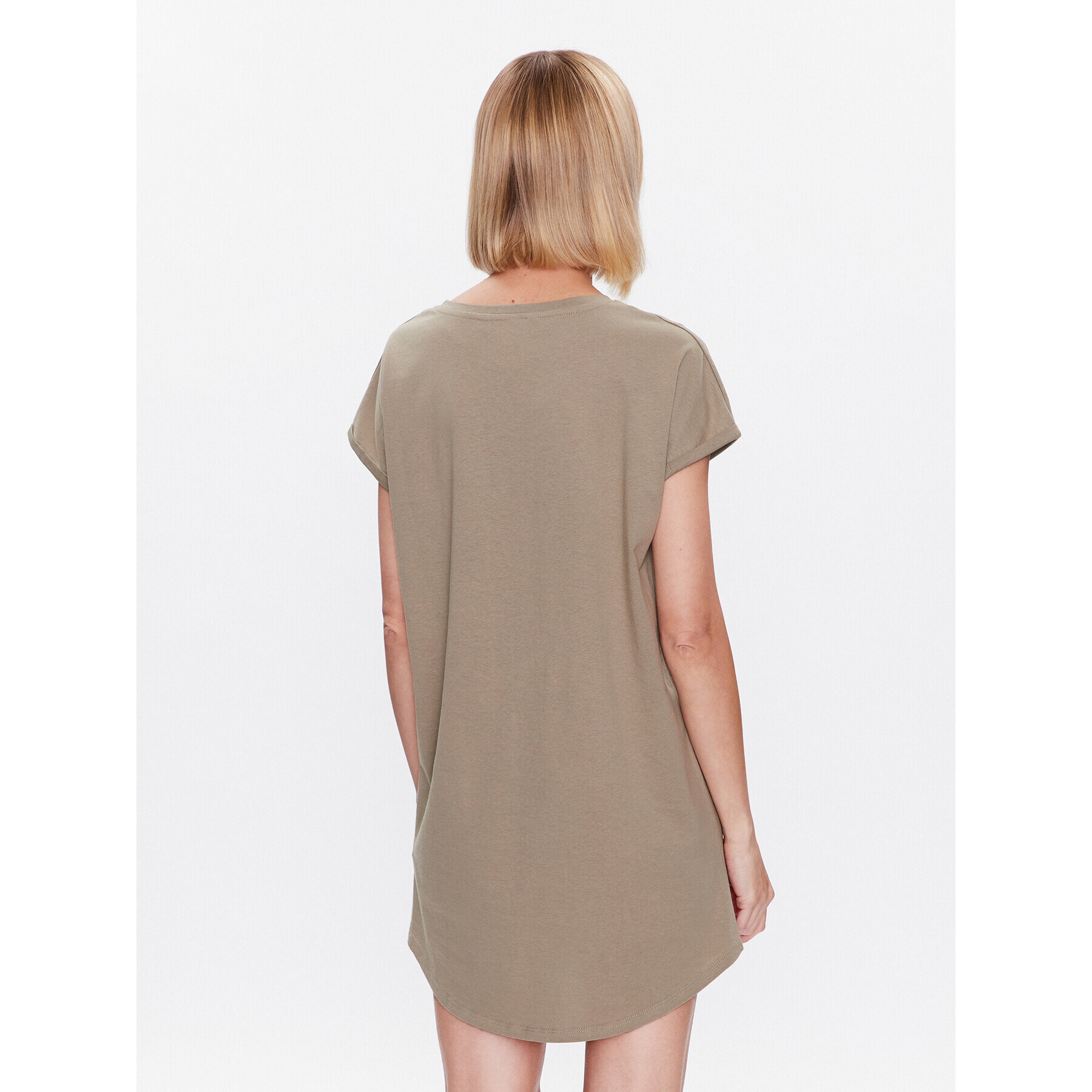 Hunkemöller Нощница Nightie 201742 Зелен Relaxed Fit - Pepit.bg