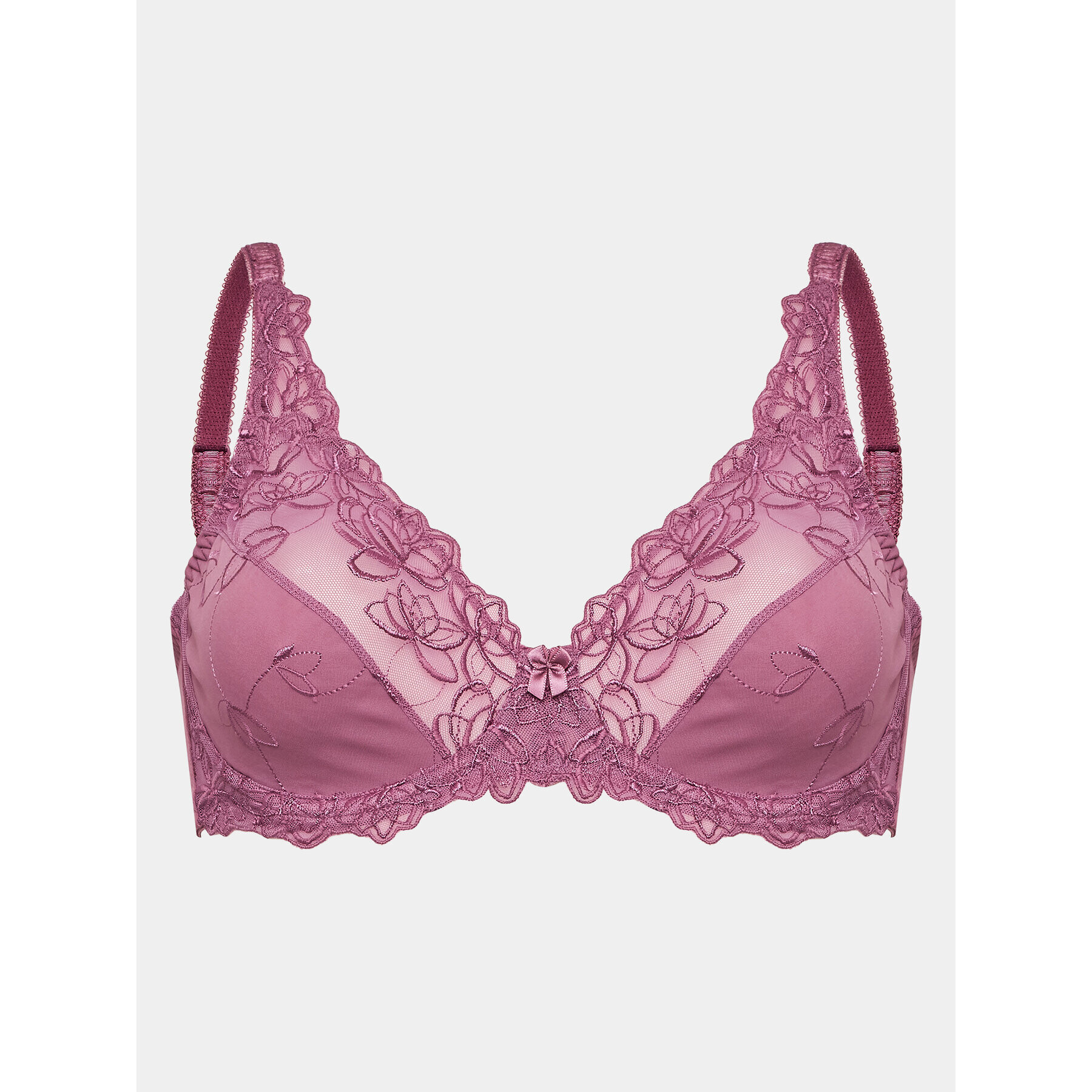 Hunkemöller Сутиен с банели Diva 202605 Виолетов - Pepit.bg