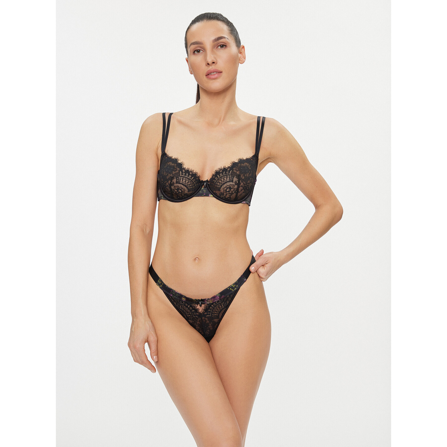 Hunkemöller Сутиен бралет Amelie Ud 203520 Черен - Pepit.bg