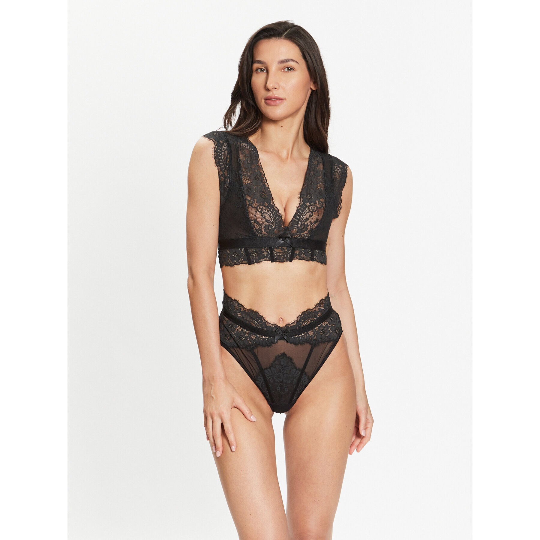 Hunkemöller Сутиен бралет Catrin 202215 Черен - Pepit.bg