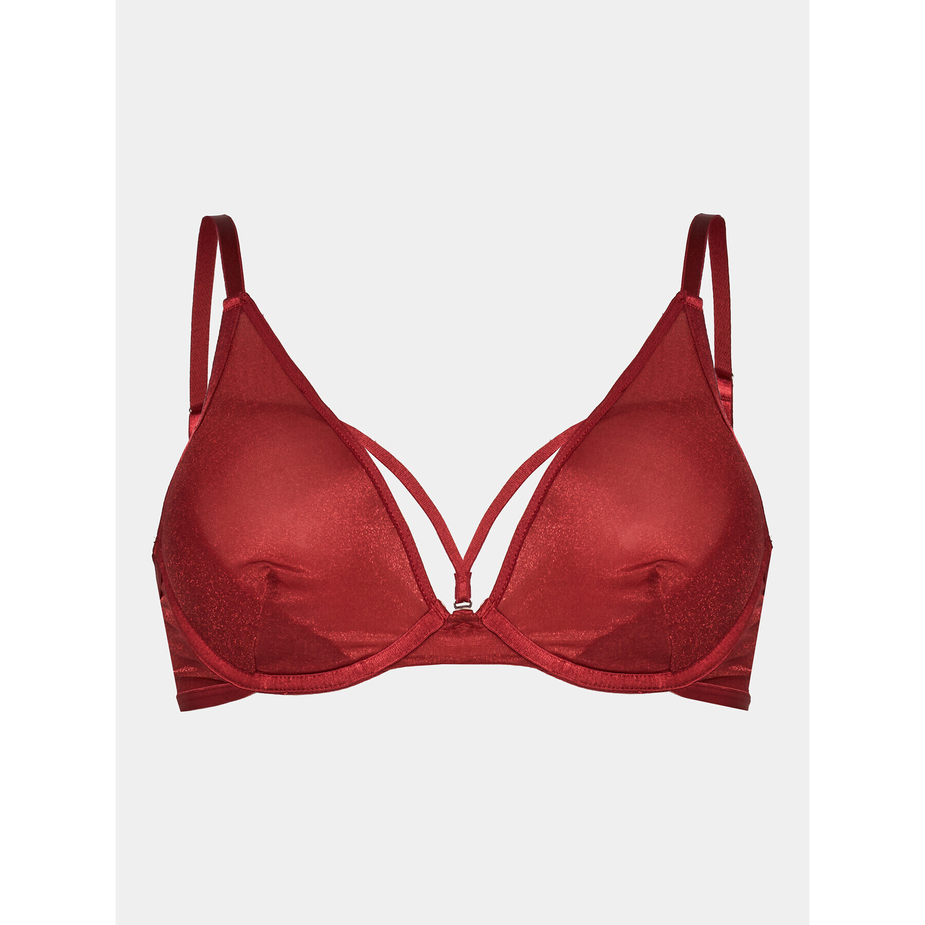 Hunkemöller Сутиен бралет Ivana Up 203610 Червен - Pepit.bg