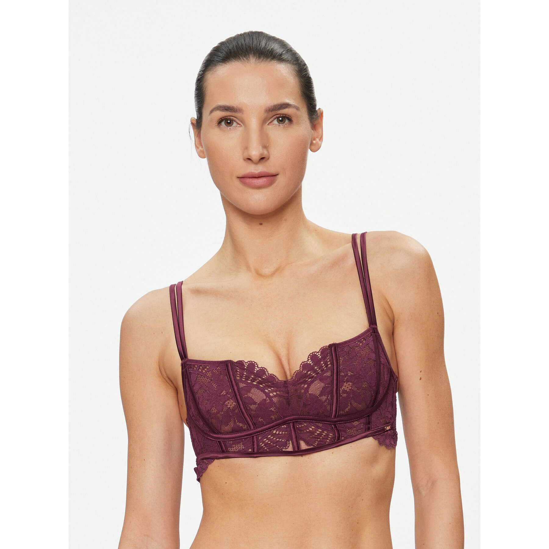 Hunkemöller Сутиен бралет Kea Bralette 203672 Виолетов - Pepit.bg