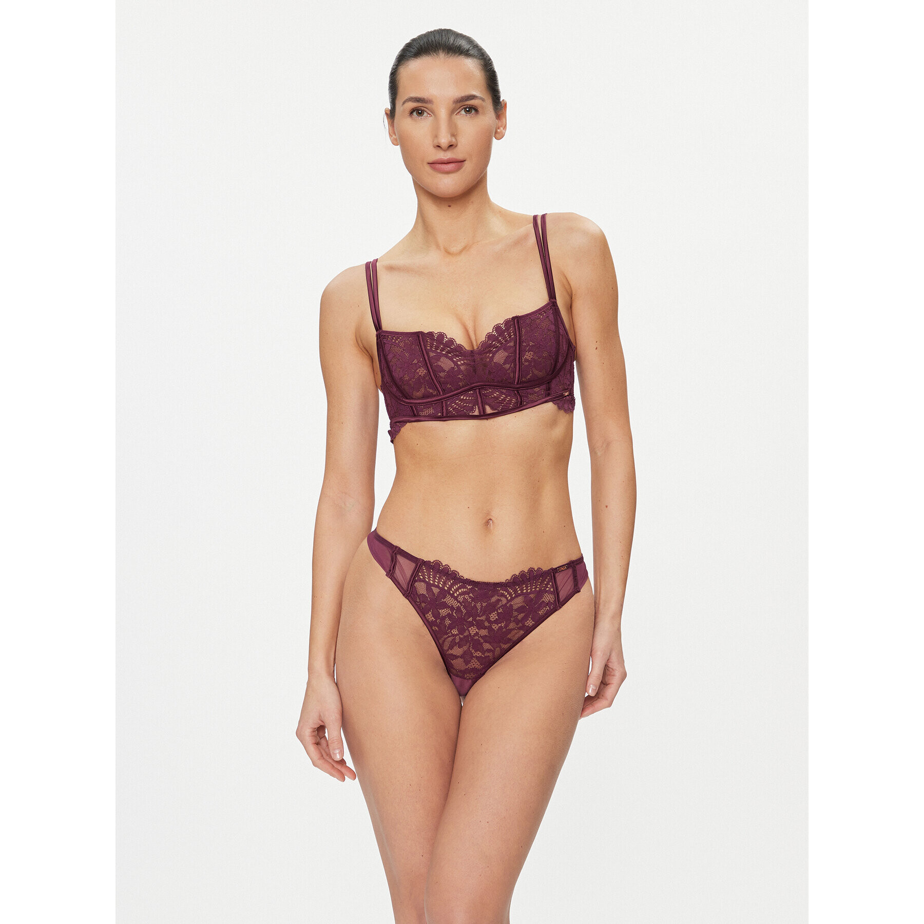 Hunkemöller Сутиен бралет Kea Bralette 203672 Виолетов - Pepit.bg