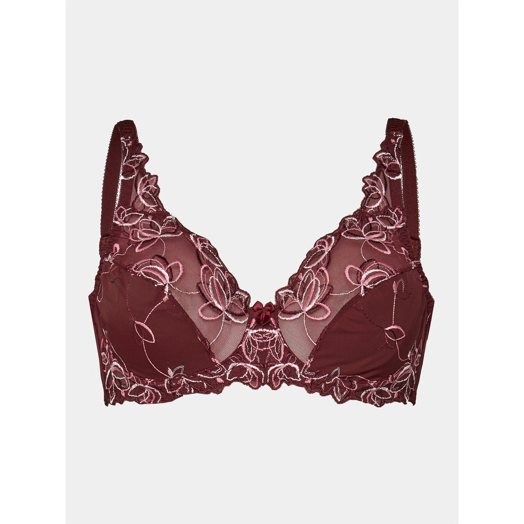 Hunkemöller Сутиен с банели Diva Uf 203490 Бордо - Pepit.bg
