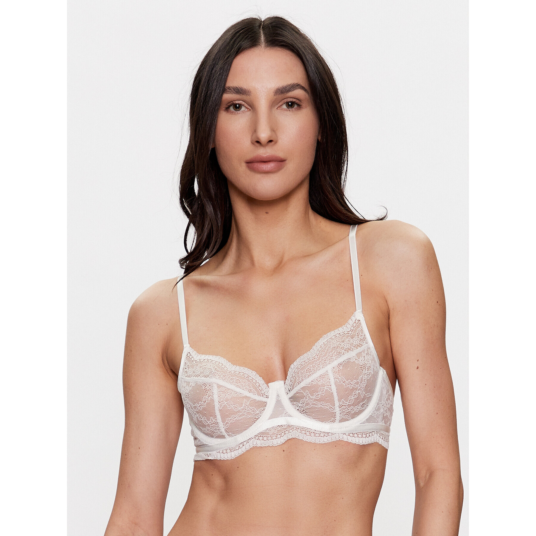Hunkemöller Сутиен с банели Isabelle 192468 Бял - Pepit.bg
