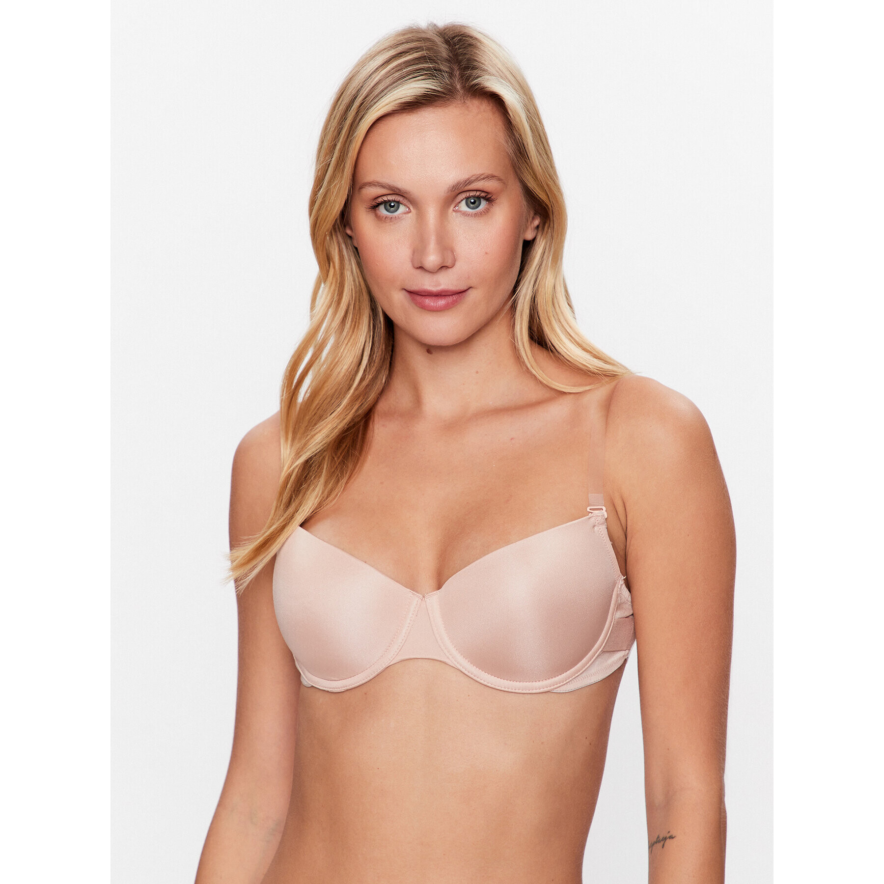 Hunkemöller Сутиен с банели Transparant 154700 Бежов - Pepit.bg