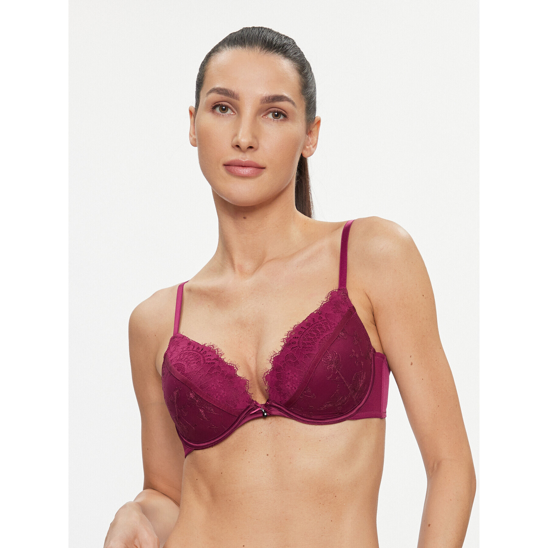 Hunkemöller Сутиен с банели Sia Pp 204058 Виолетов - Pepit.bg