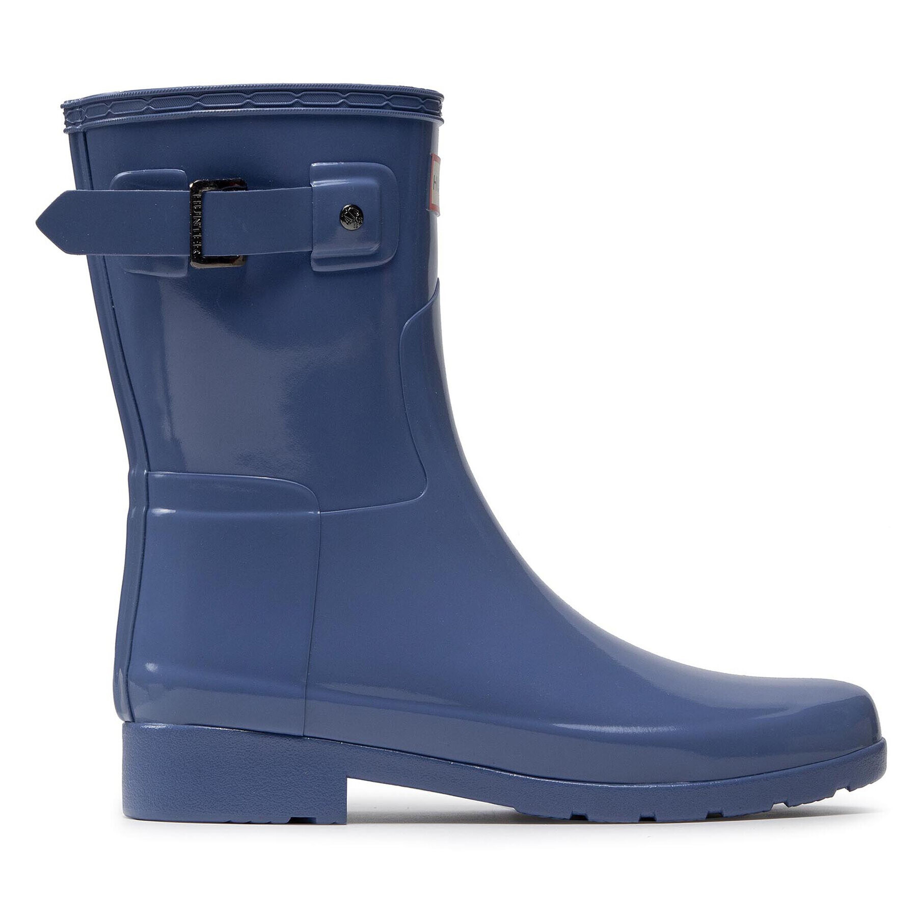 Hunter Гумени ботуши Org Refined Short Gloss WFS1098RGL Зелен - Pepit.bg