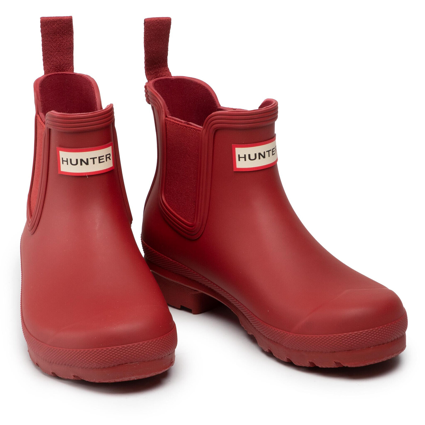 Hunter Гумени ботуши Original Chelsea WFS2078RMA Червен - Pepit.bg