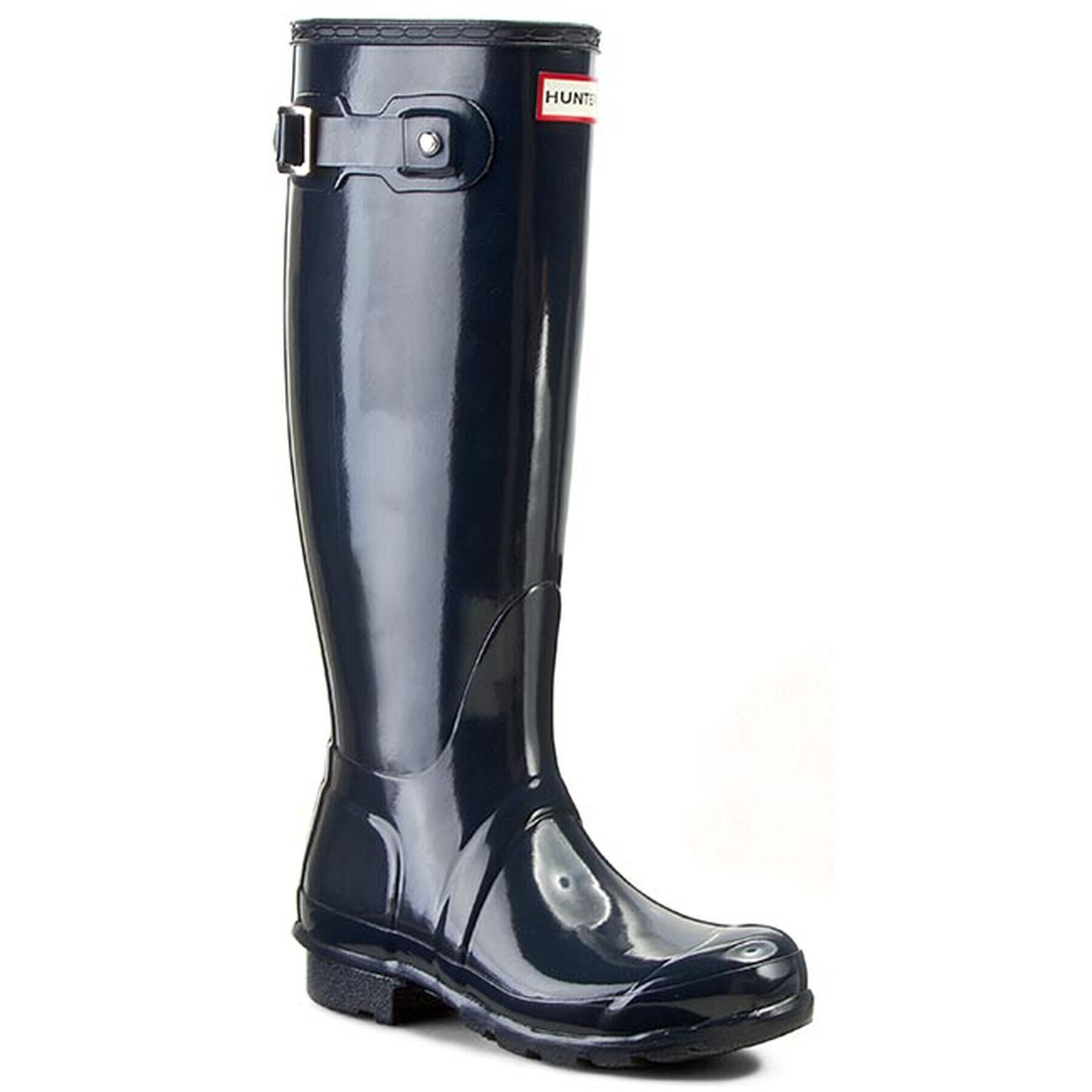 Hunter Гумени ботуши Original Tall Gloss WFT1000RGL Тъмносин - Pepit.bg