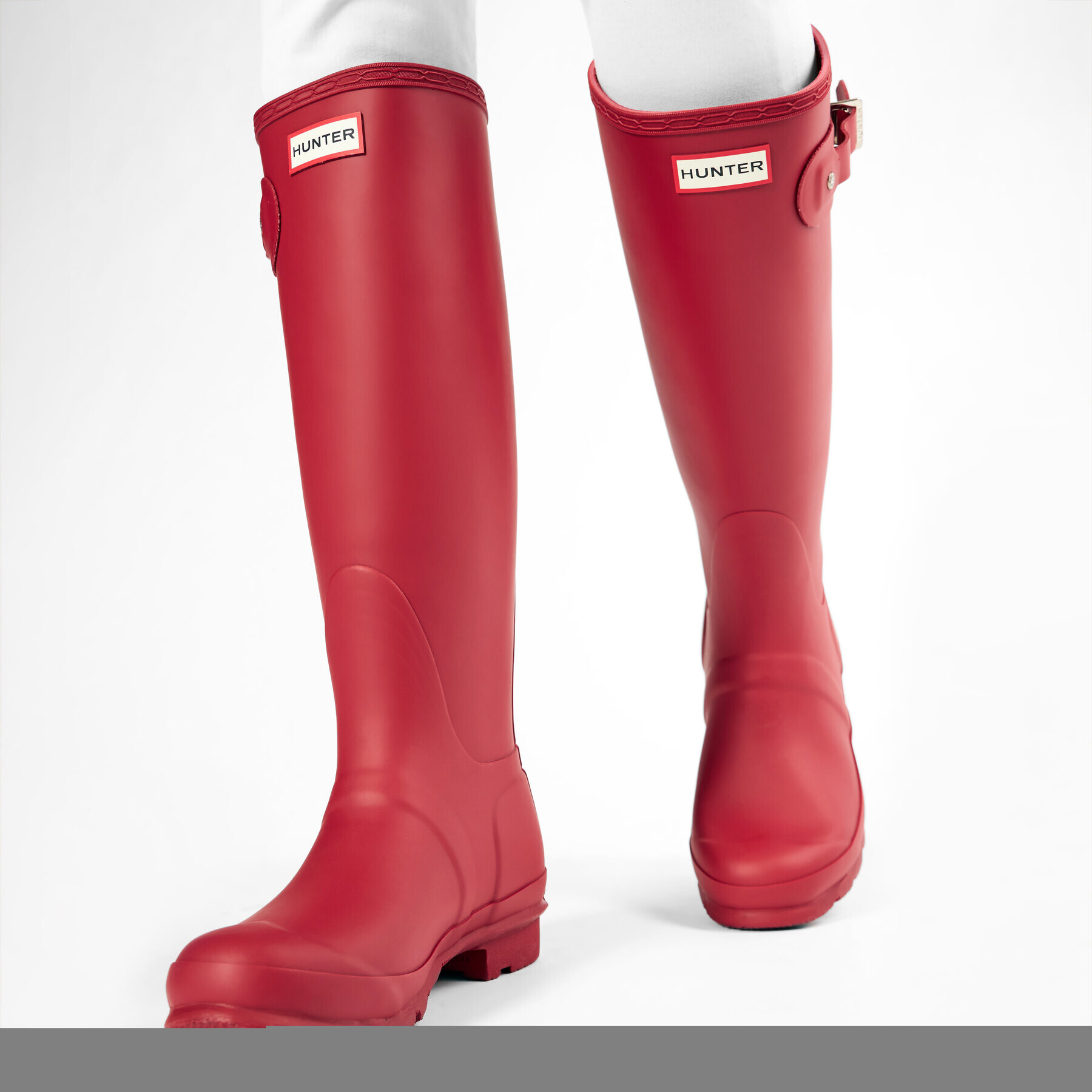 Hunter Гумени ботуши Original Tall W23499 Червен - Pepit.bg