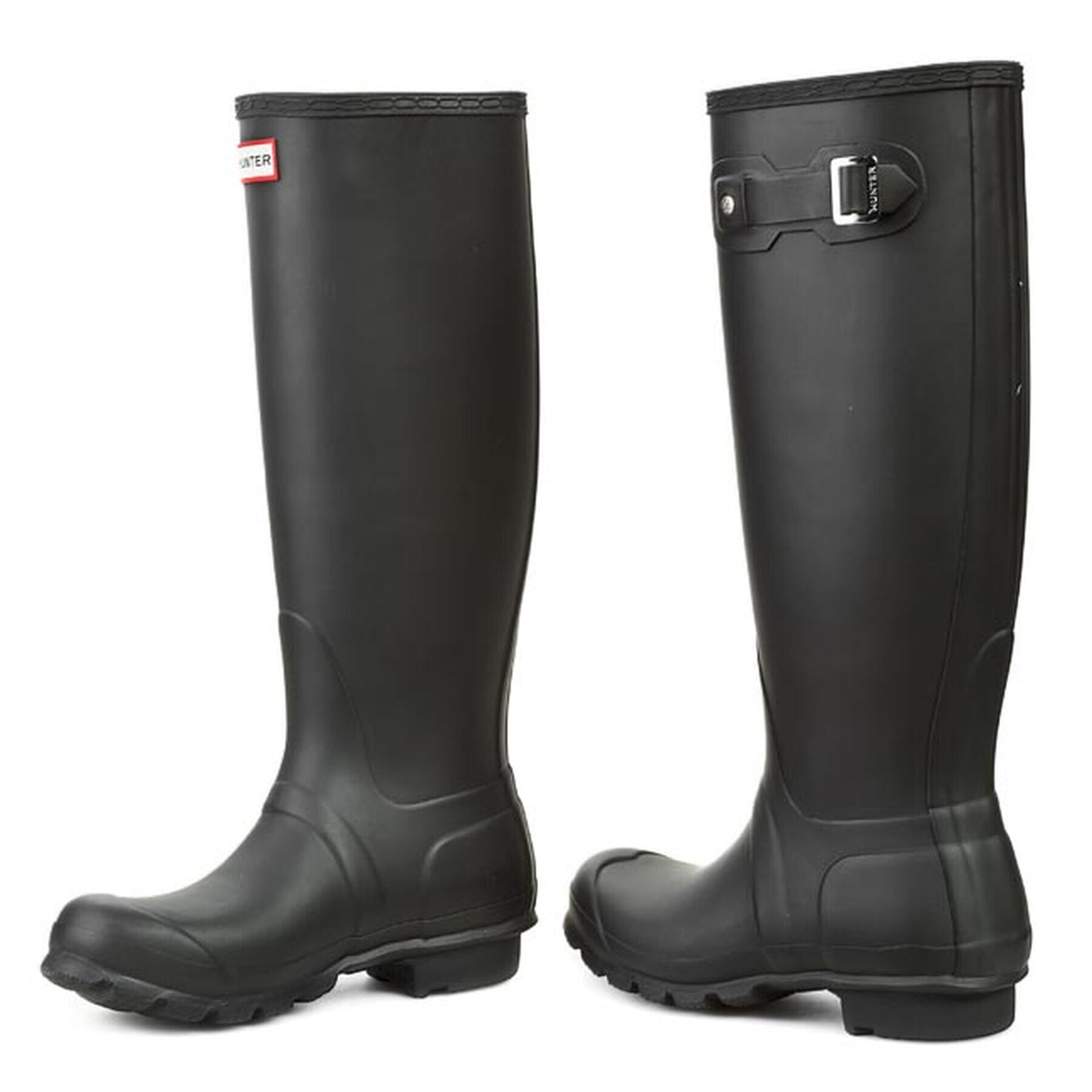 Hunter Гумени ботуши Womens Org Tall WFT1000RMA Черен - Pepit.bg