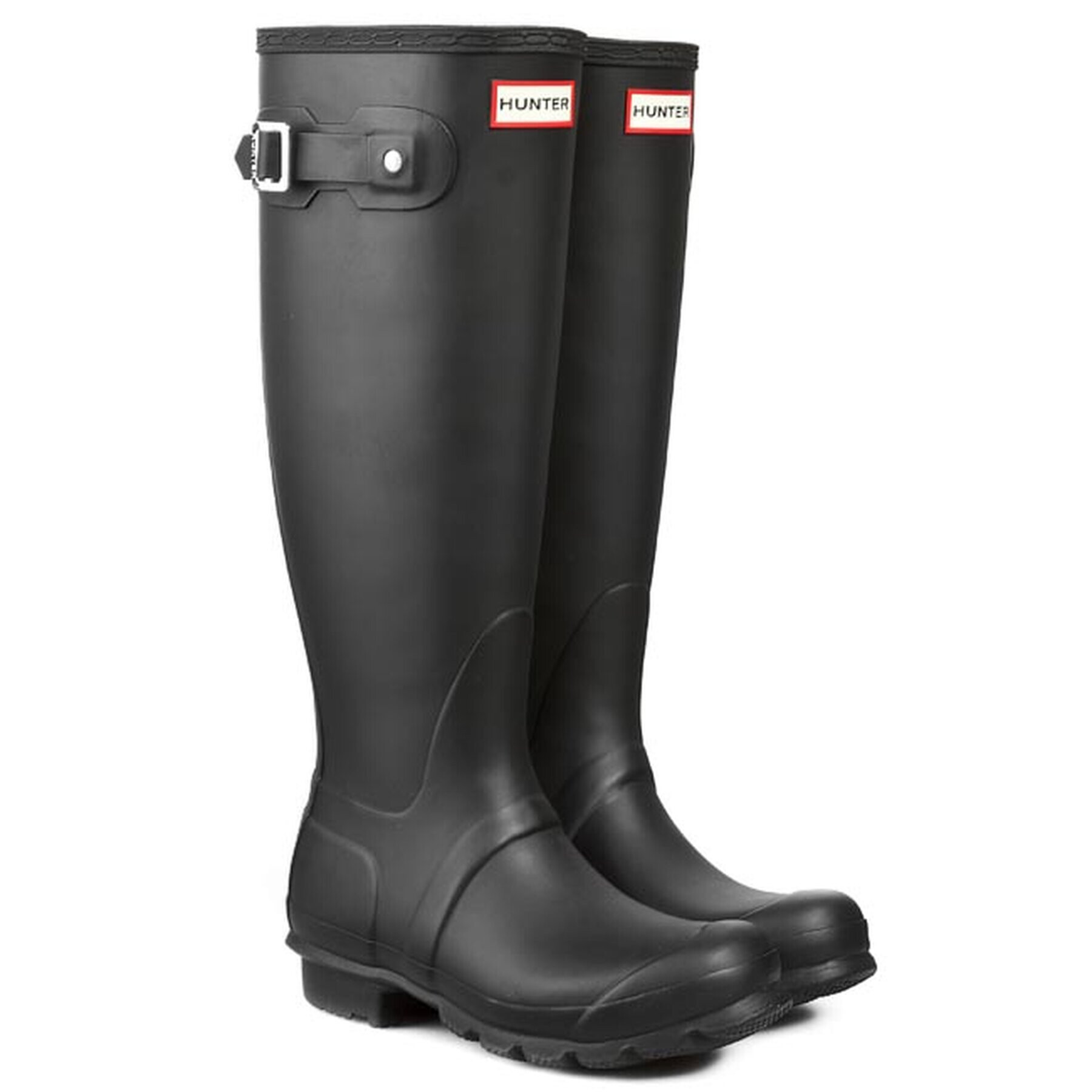 Hunter Гумени ботуши Womens Org Tall WFT1000RMA Черен - Pepit.bg