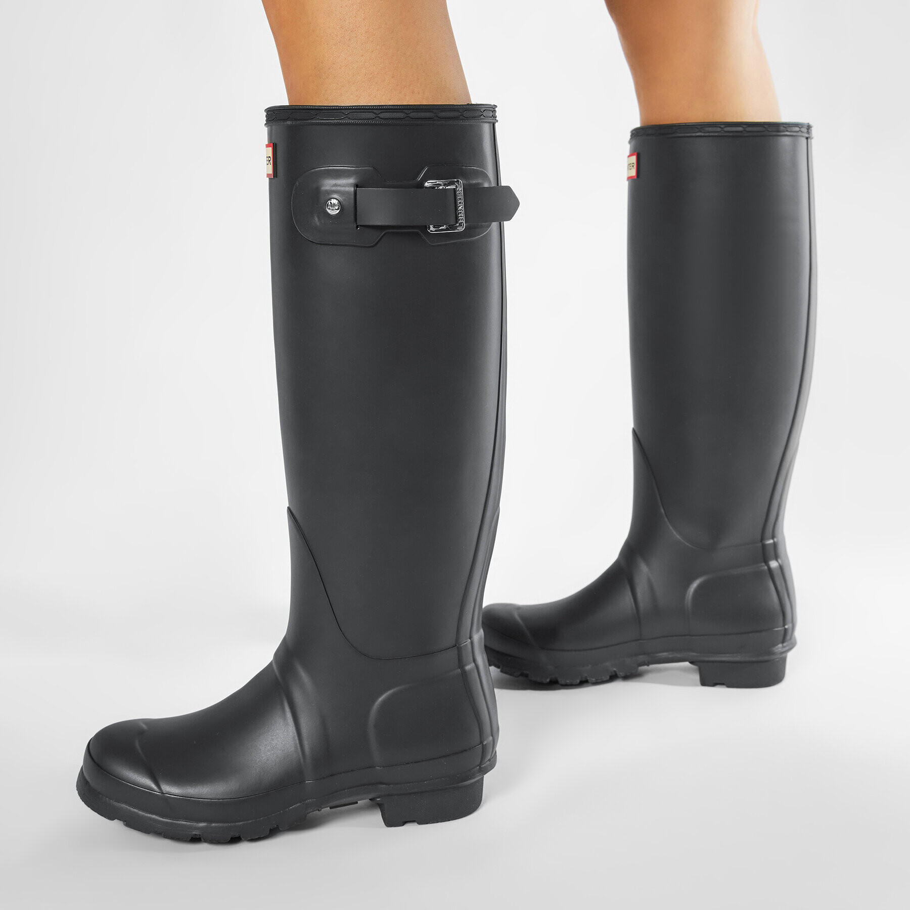 Hunter Гумени ботуши Womens Org Tall WFT1000RMA Черен - Pepit.bg