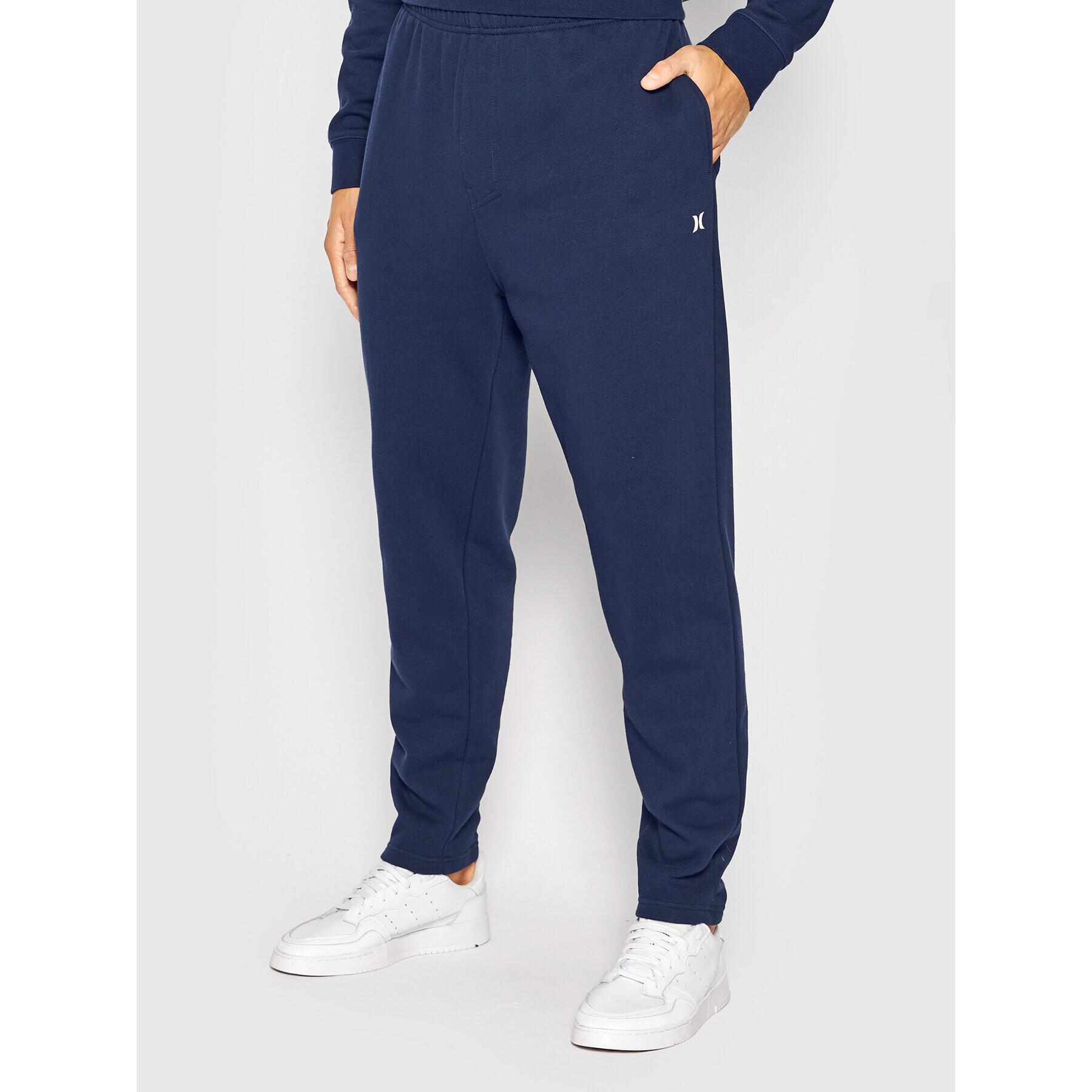 Hurley Долнище анцуг O&O Solid Summer MFB0001150 Тъмносин Regular Fit - Pepit.bg