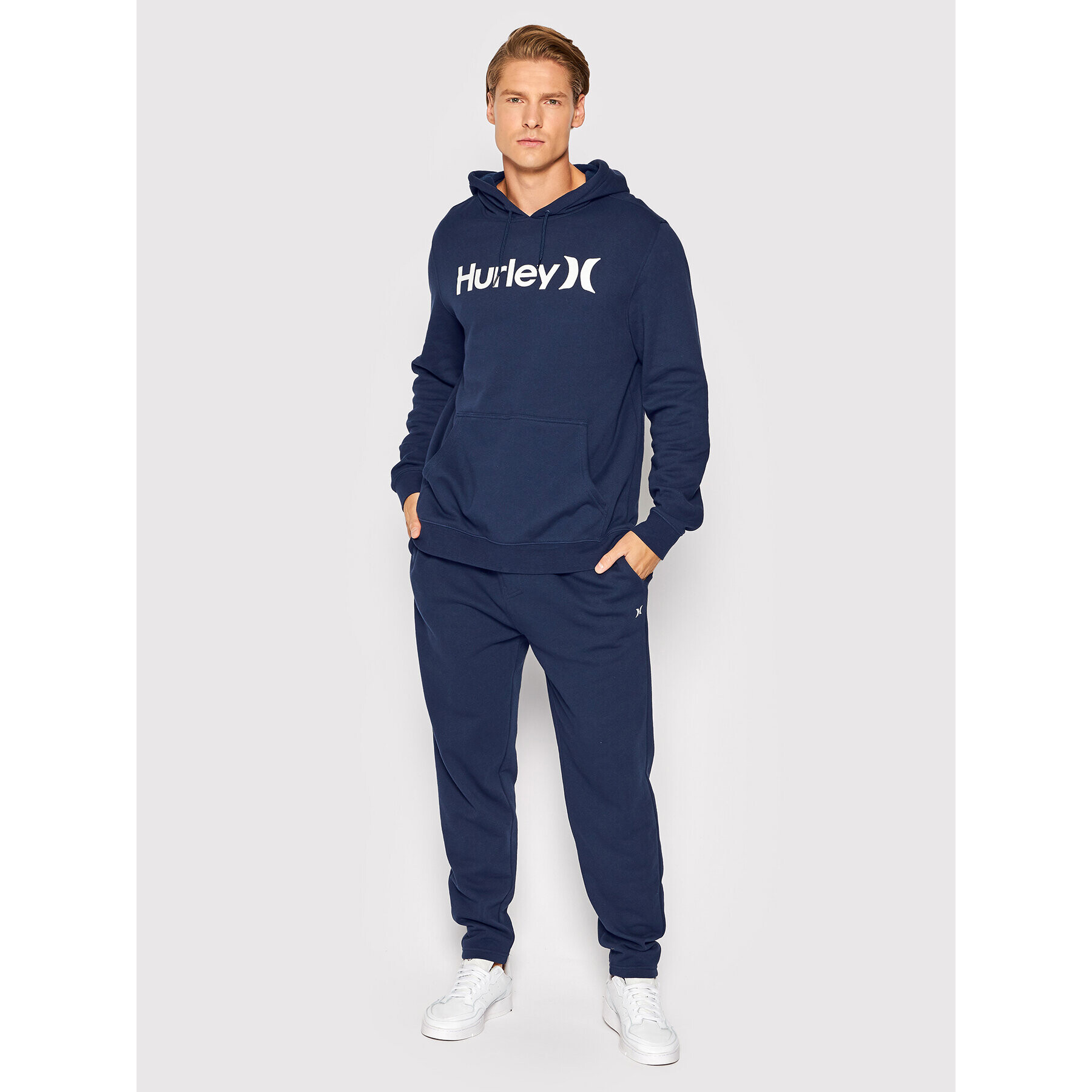Hurley Долнище анцуг O&O Solid Summer MFB0001150 Тъмносин Regular Fit - Pepit.bg