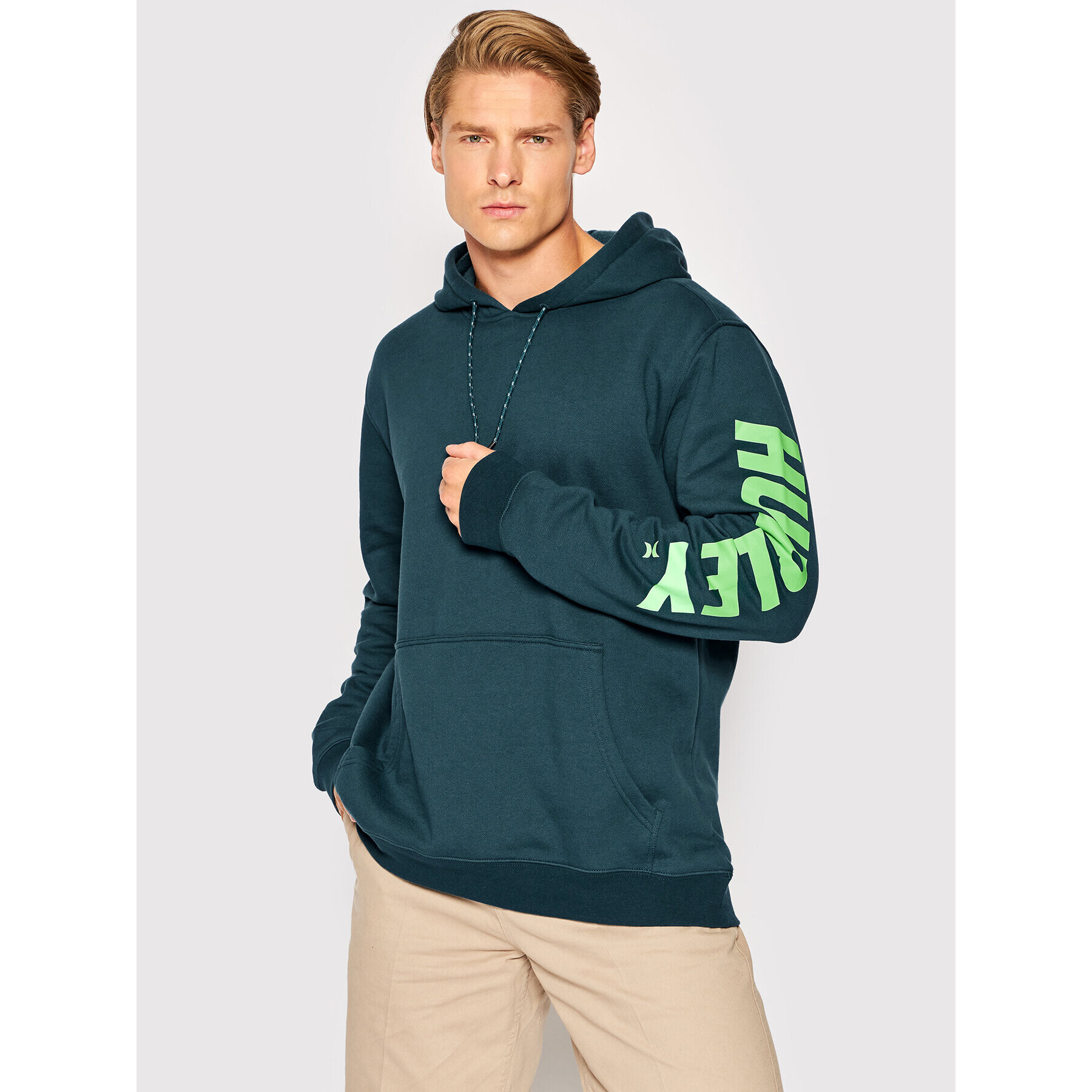 Hurley Суитшърт Explore Ranger MFT0010360 Син Regular Fit - Pepit.bg