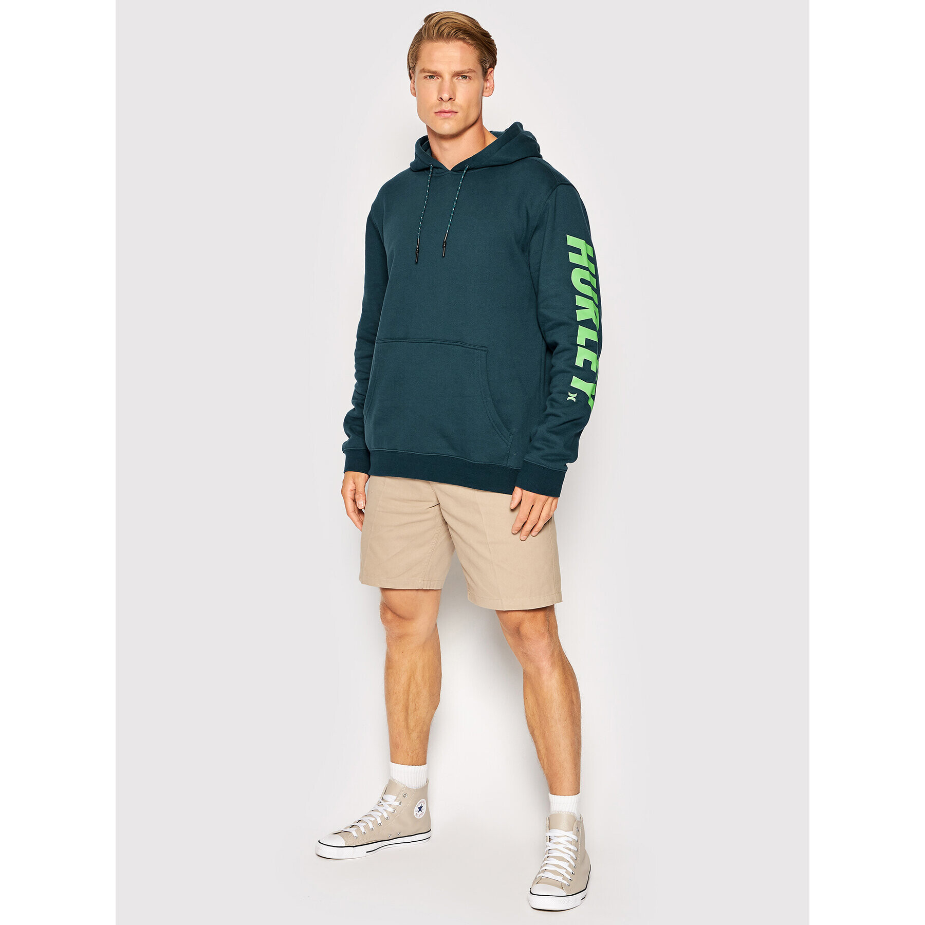 Hurley Суитшърт Explore Ranger MFT0010360 Син Regular Fit - Pepit.bg