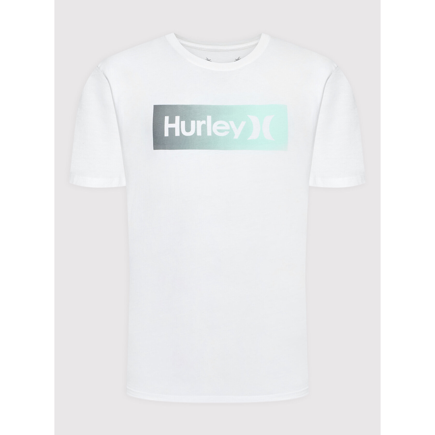 Hurley Тишърт Evd Oao Boxed Gradient DB3252 Бял Regular Fit - Pepit.bg