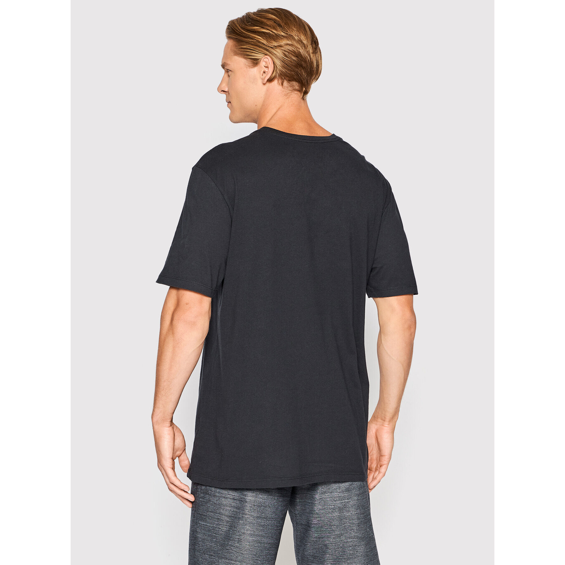 Hurley Тишърт Swirlst MTS0030090 Черен Regular Fit - Pepit.bg