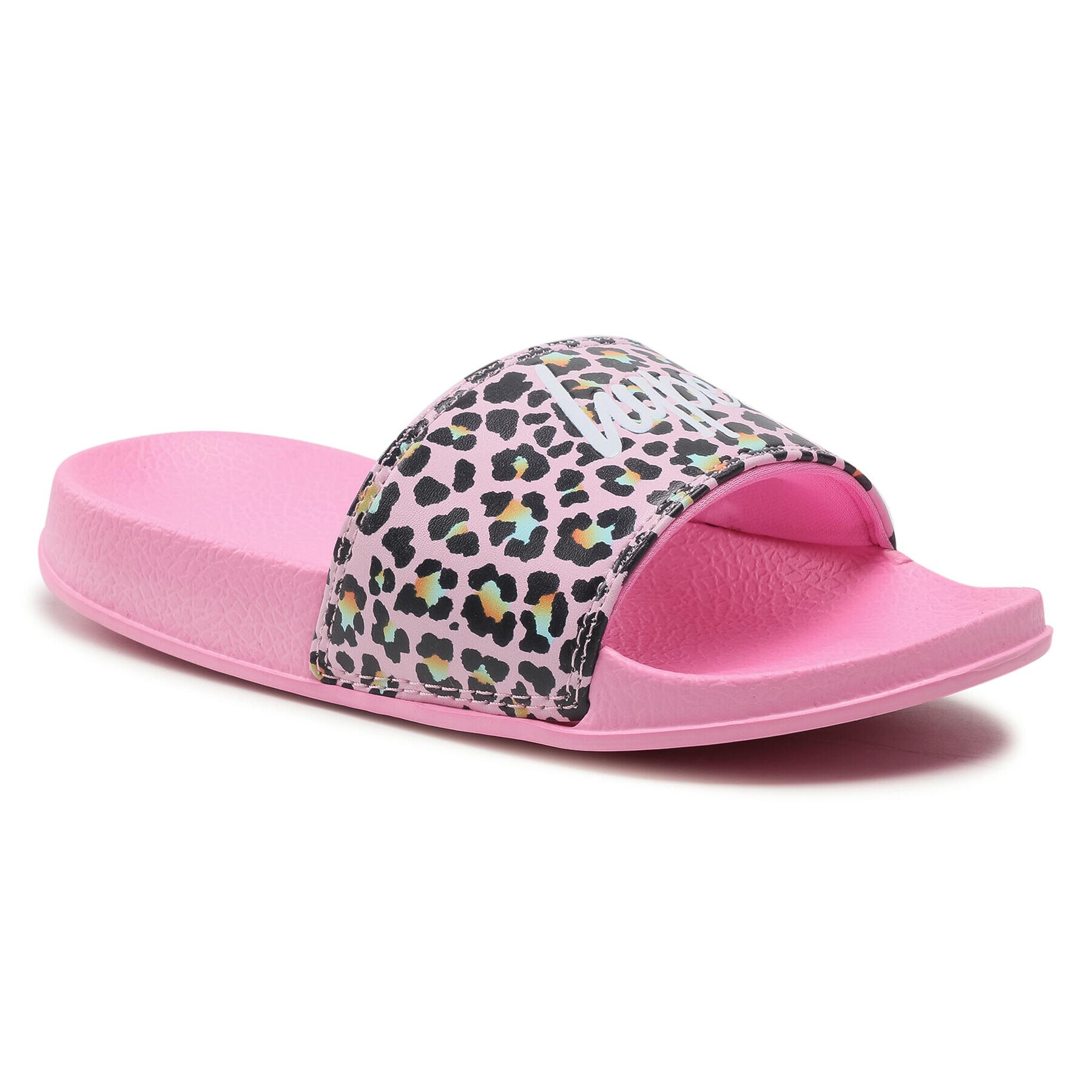 HYPE Чехли Disco Leopard Sliders SS21SLID004 Розов - Pepit.bg