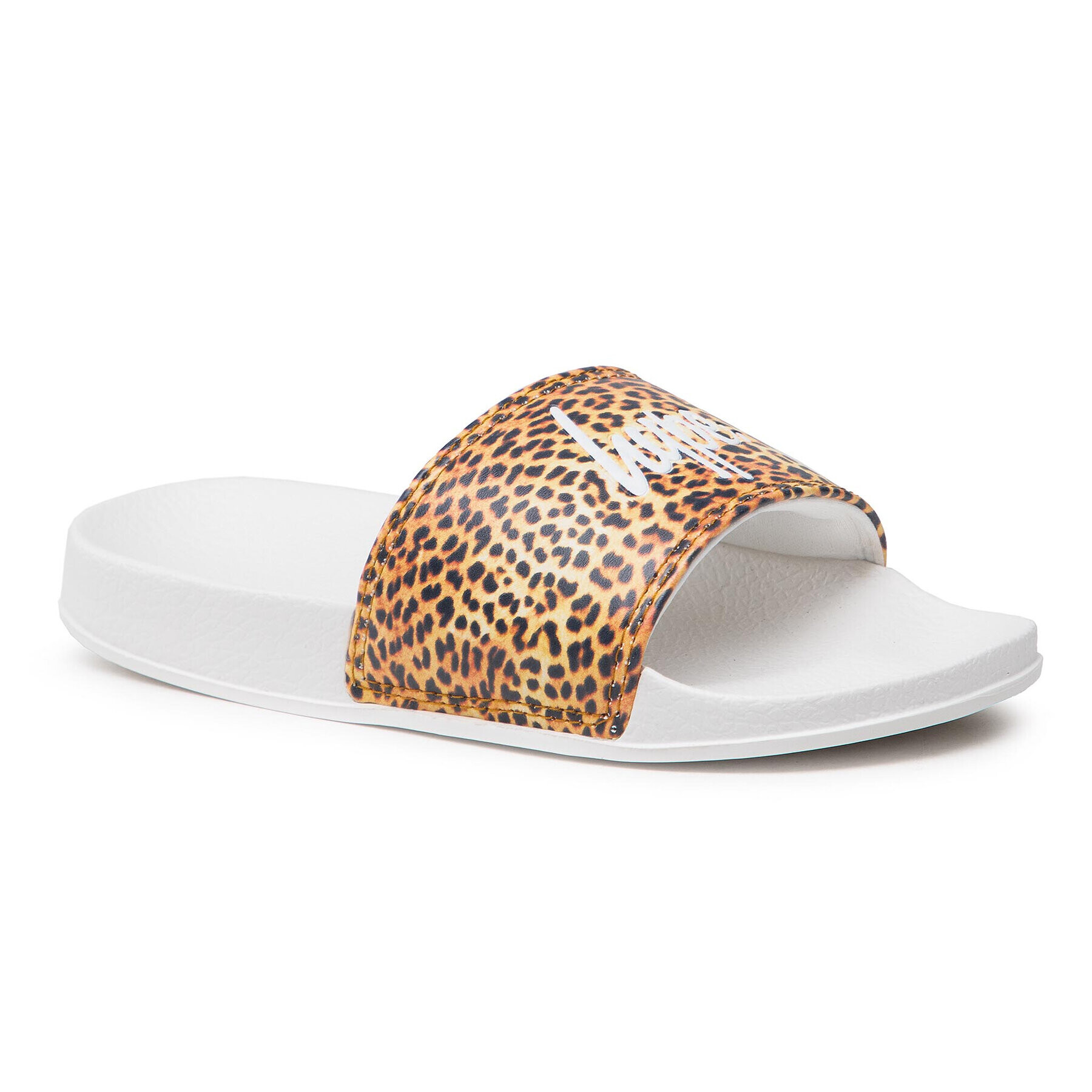 HYPE Чехли Leopard Sliders Kids SS21SLID006 Кафяв - Pepit.bg