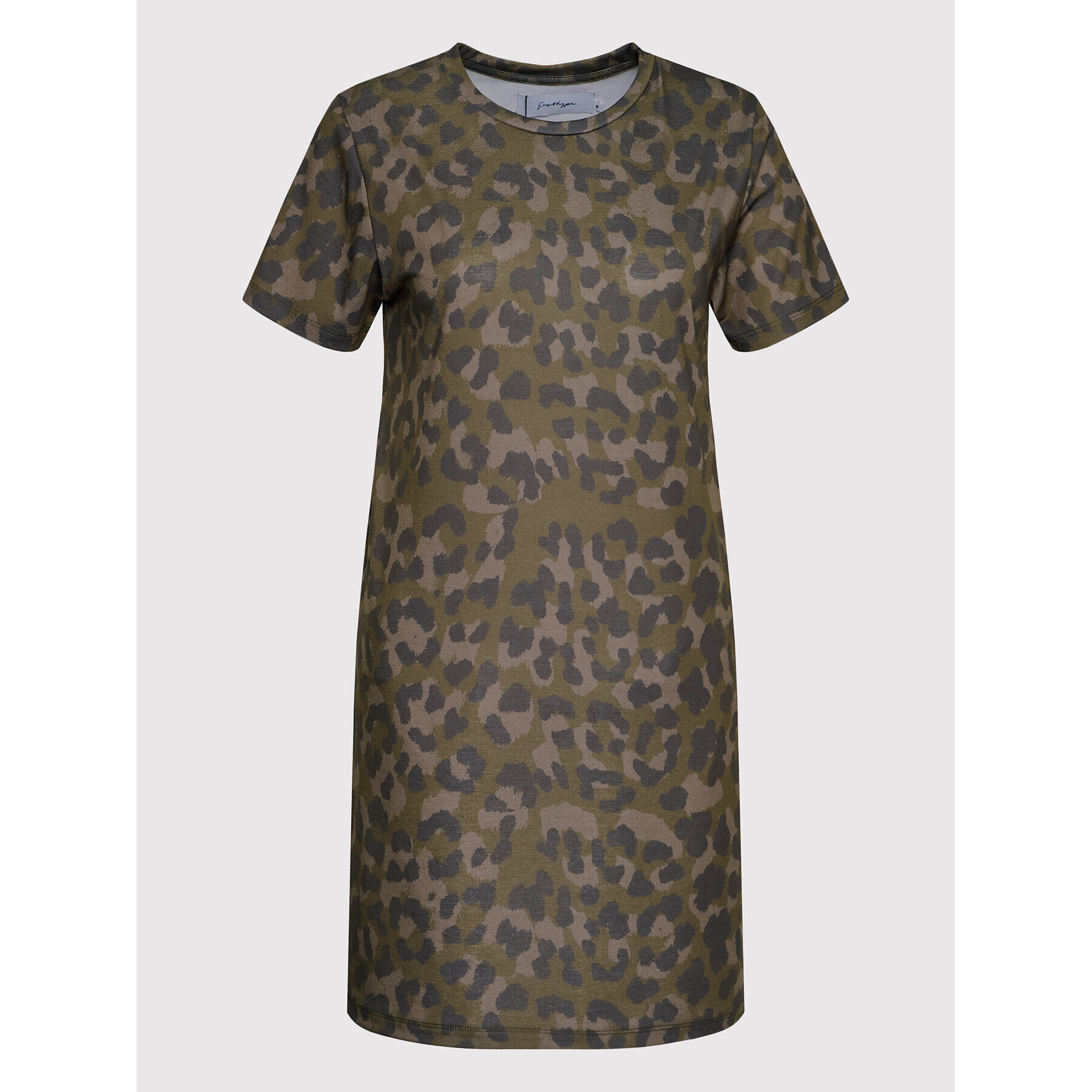 HYPE Ежедневна рокля ZVLR-515 Кафяв Regular Fit - Pepit.bg