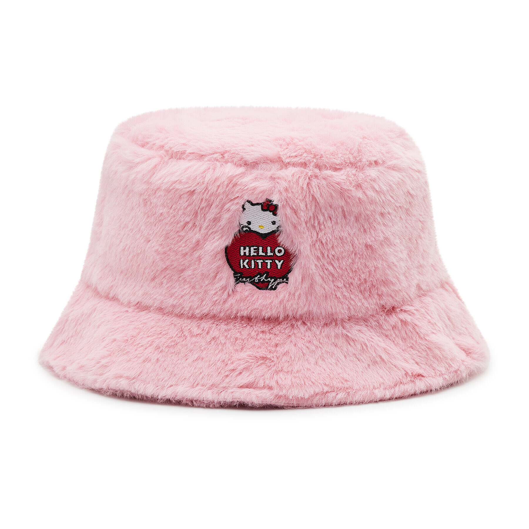 HYPE Капела Bucket Hello Kitty Fur TWAO-2098 Розов - Pepit.bg