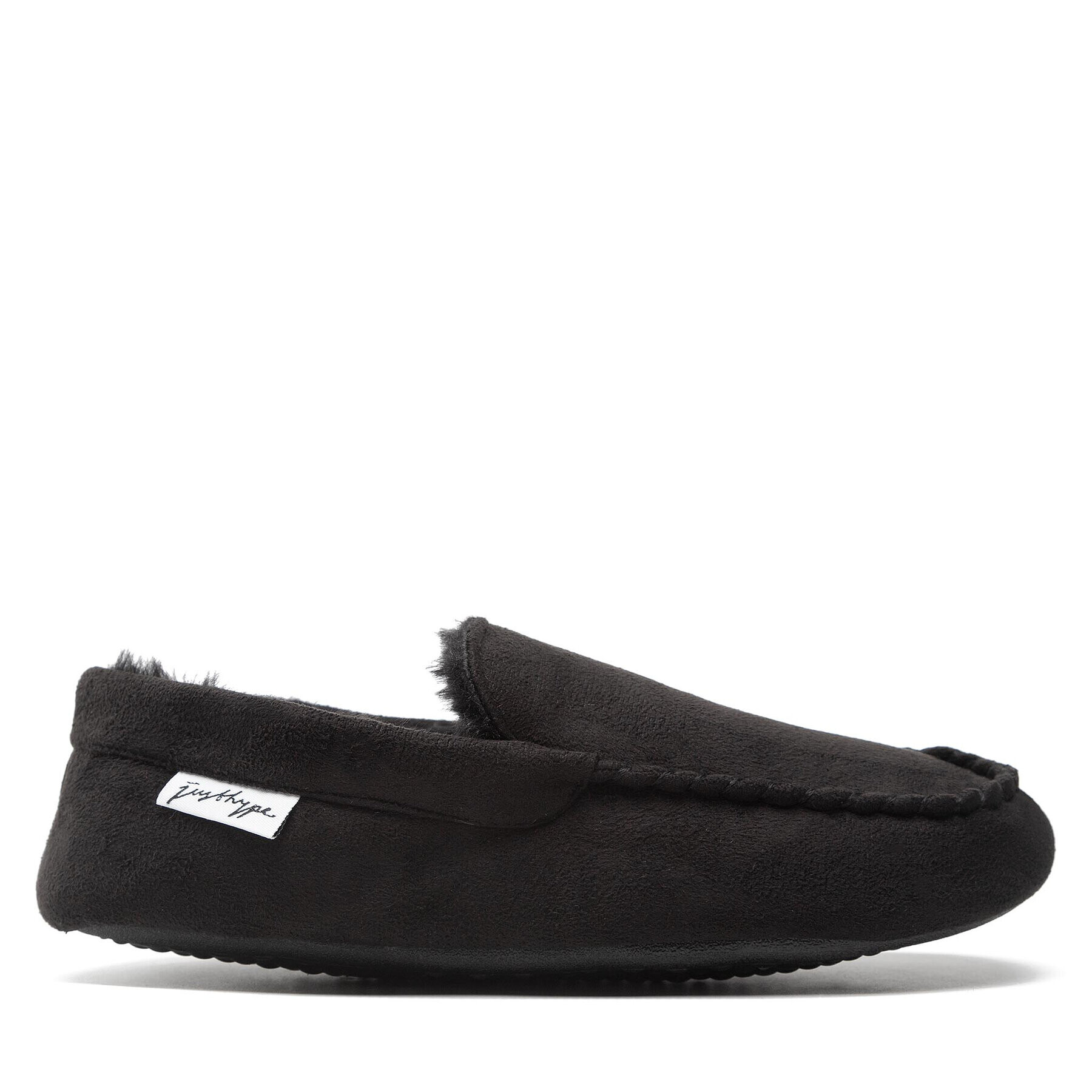 HYPE Пантофи Moccassin YWBS-018 Черен - Pepit.bg