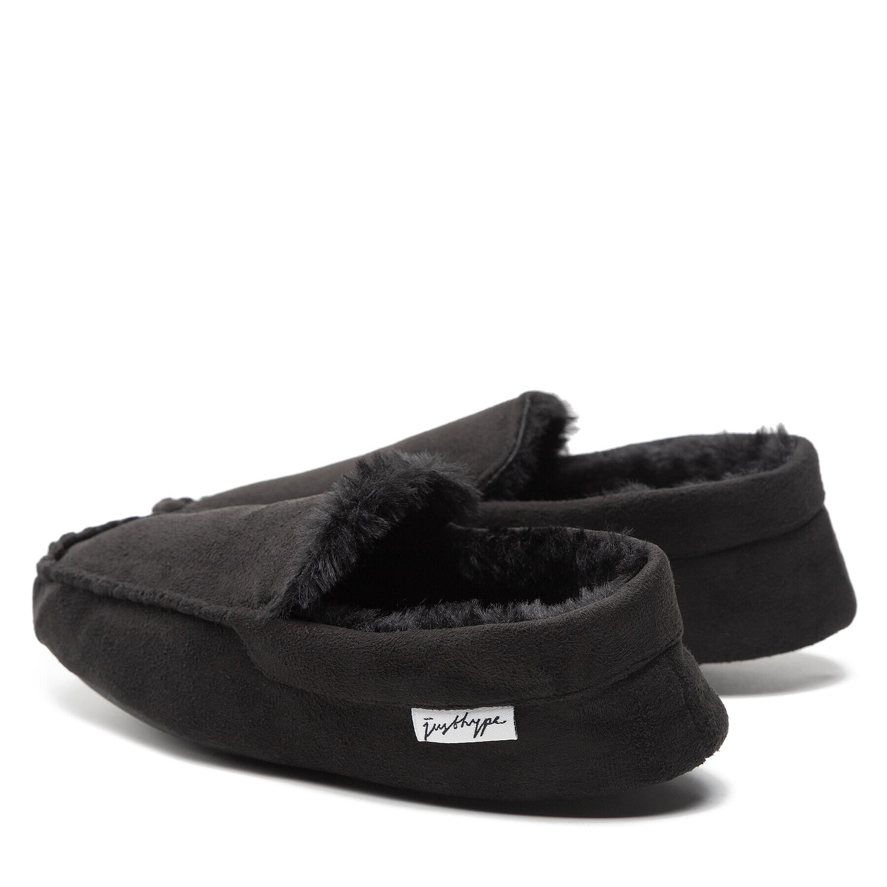 HYPE Пантофи Moccassin YWBS-018 Черен - Pepit.bg