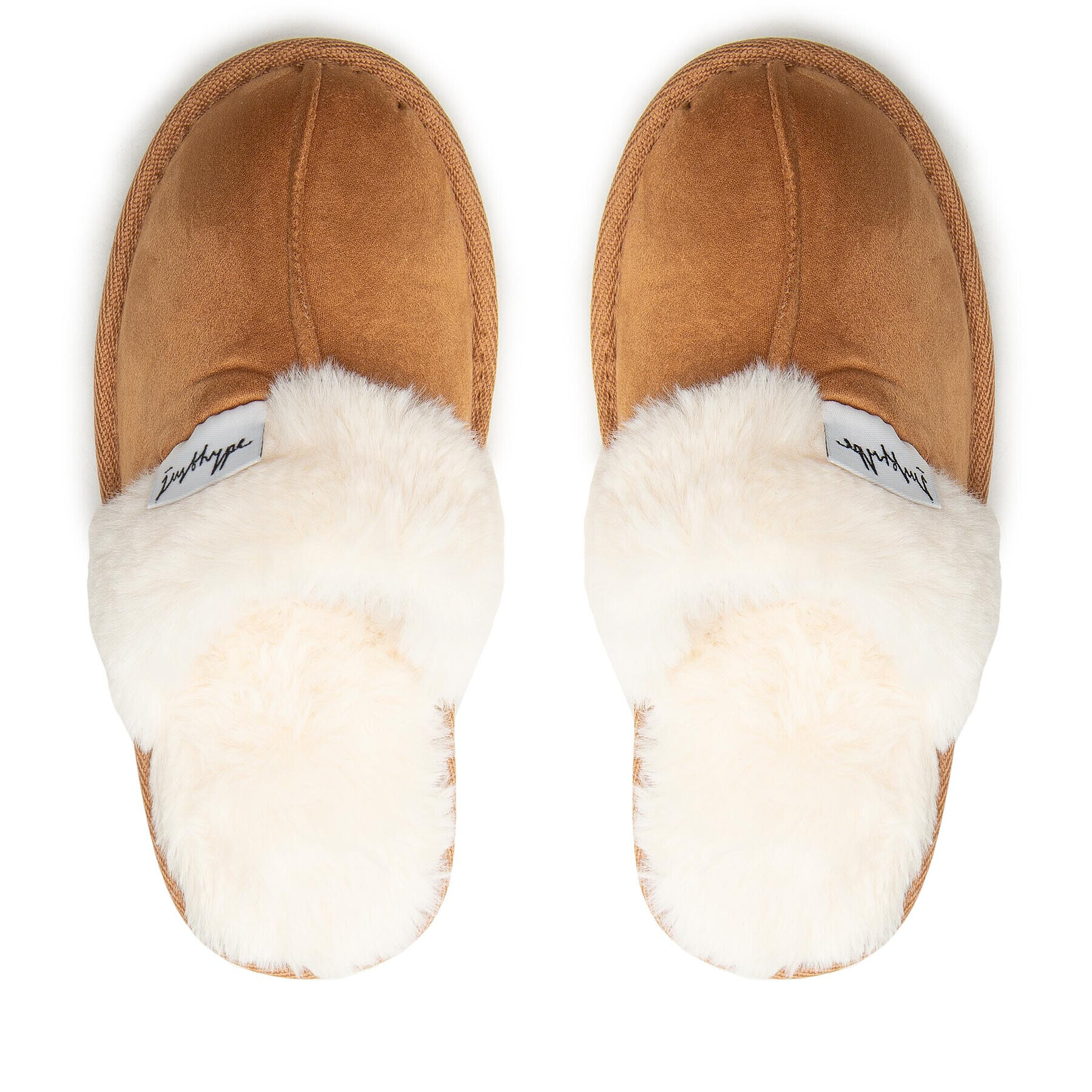 HYPE Пантофи Slip On Mule Slipper YWBS-007 Кафяв - Pepit.bg