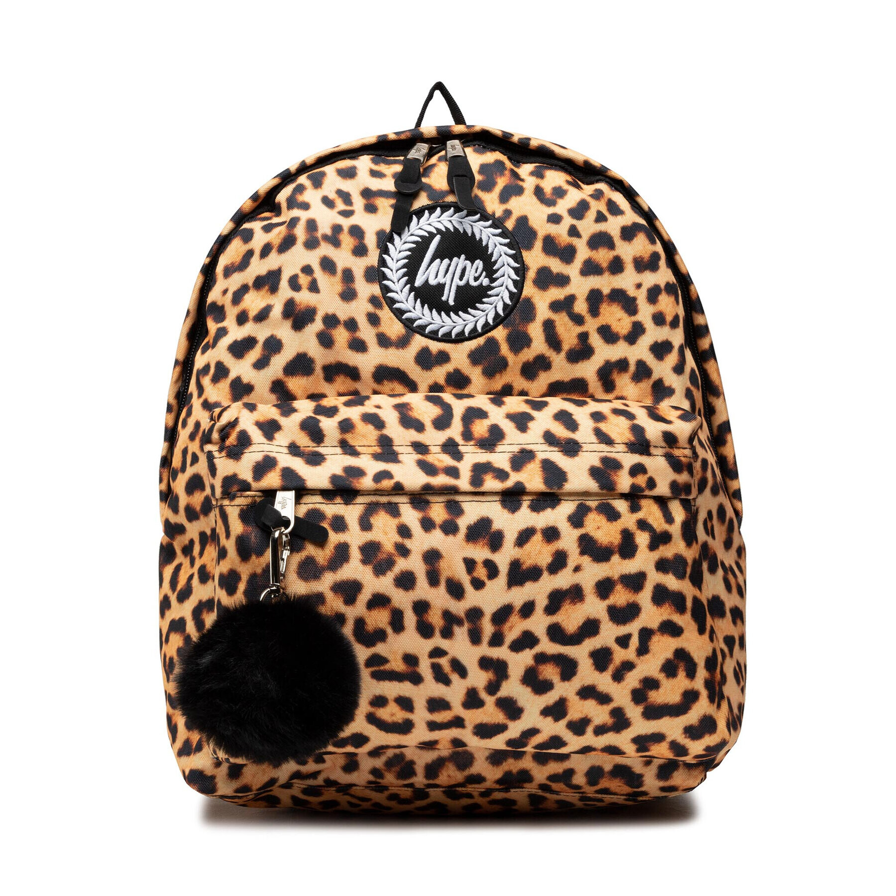 HYPE Раница Leopard Pom Pom Backpack BTS19001 Оранжев - Pepit.bg