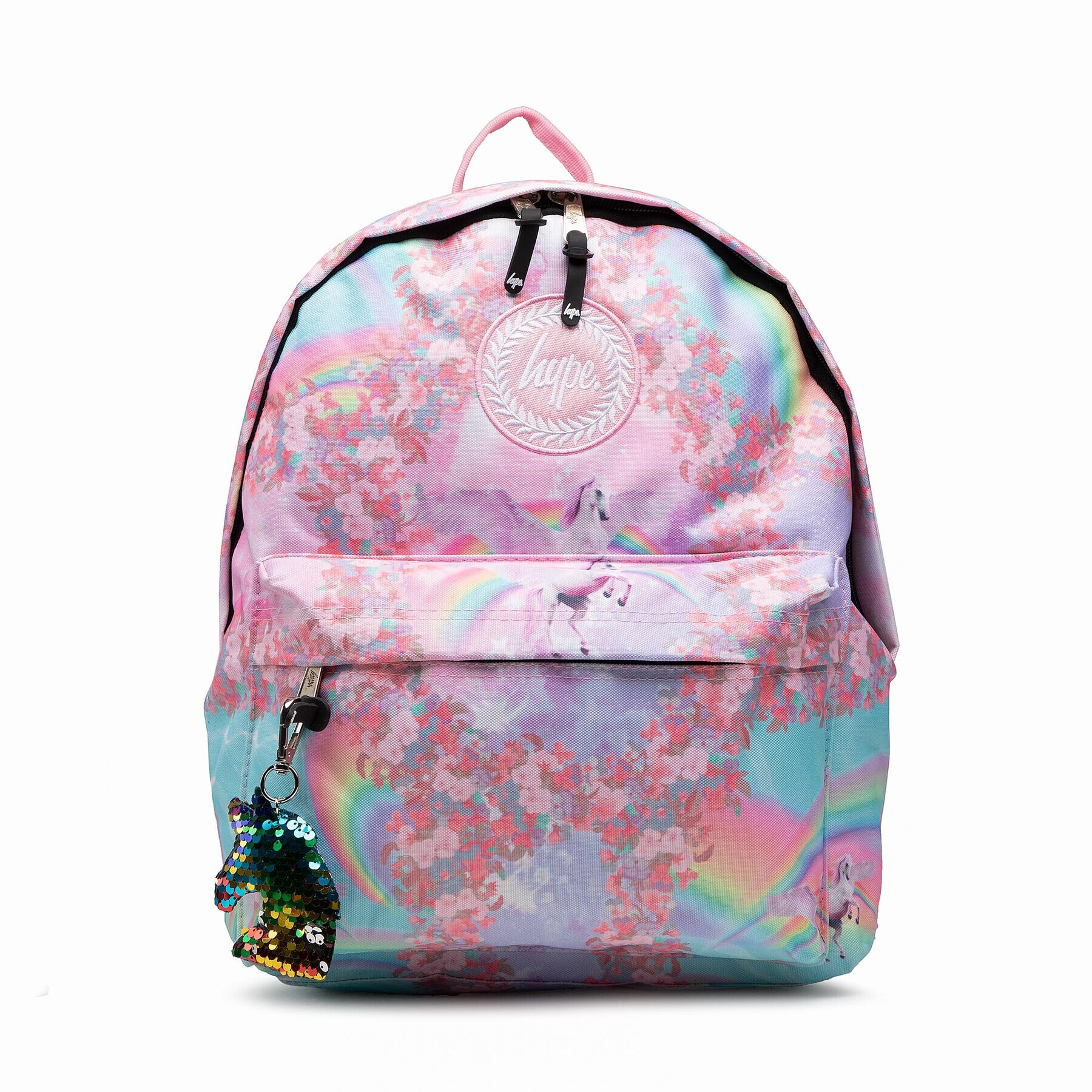 HYPE Раница Holographic Rainbow Crest Backpack YVLR-645 Розов - Pepit.bg