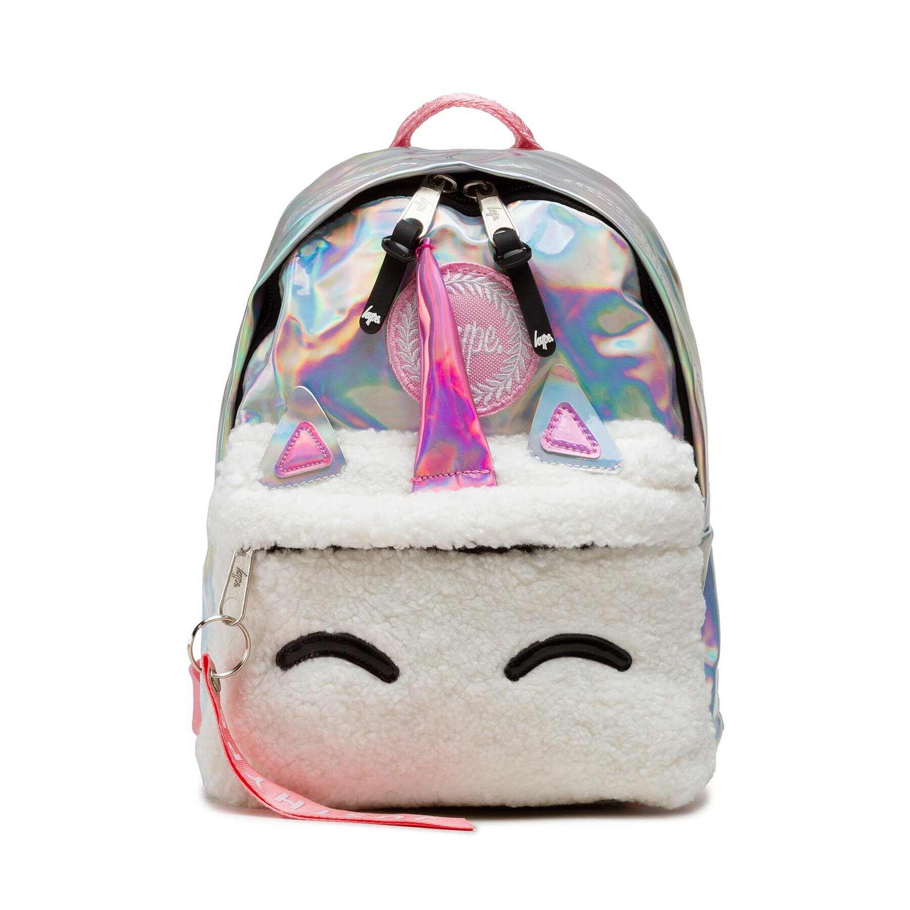 HYPE Раница Holographic Unicorn Pocket Crest Mini Backpack YVLR-678 Сребрист - Pepit.bg