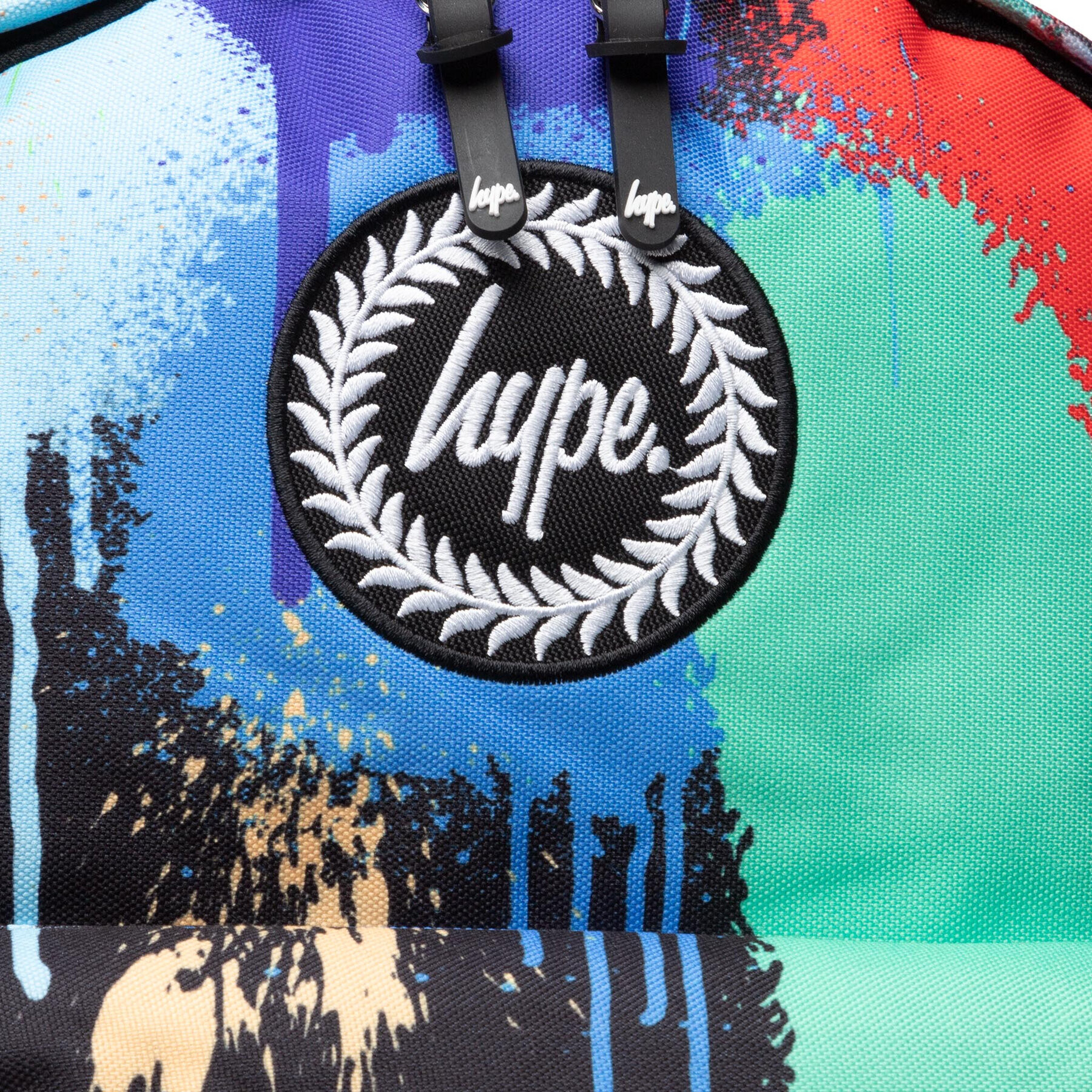 HYPE Раница Multi Coloured Graffiti Drip Backpack TWLG-699 Черен - Pepit.bg