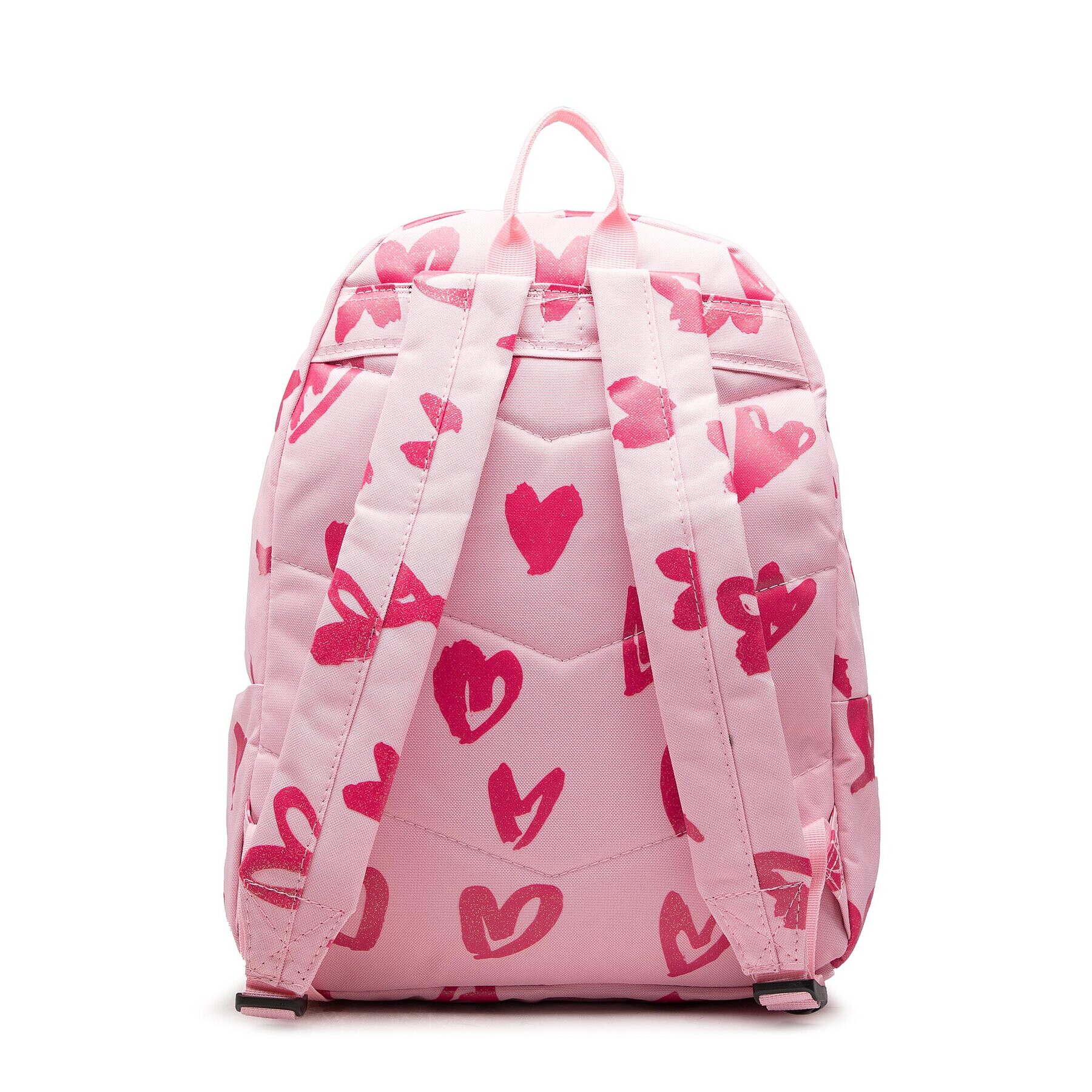 HYPE Раница Pink Glitter Scribble Heart Crest Backpack YVLR-667 Розов - Pepit.bg